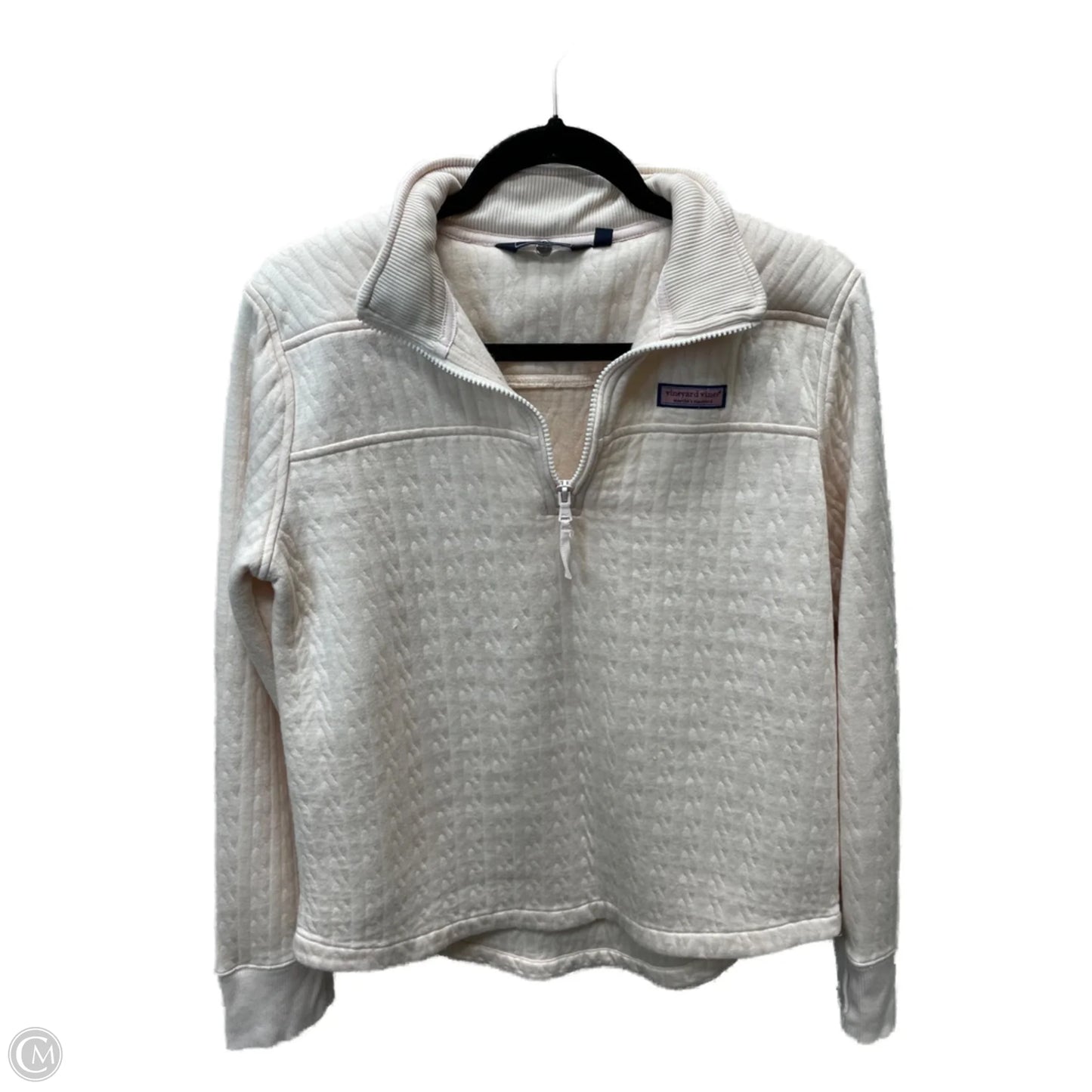 Top Long Sleeve By Vineyard Vines In Peach, Size: M