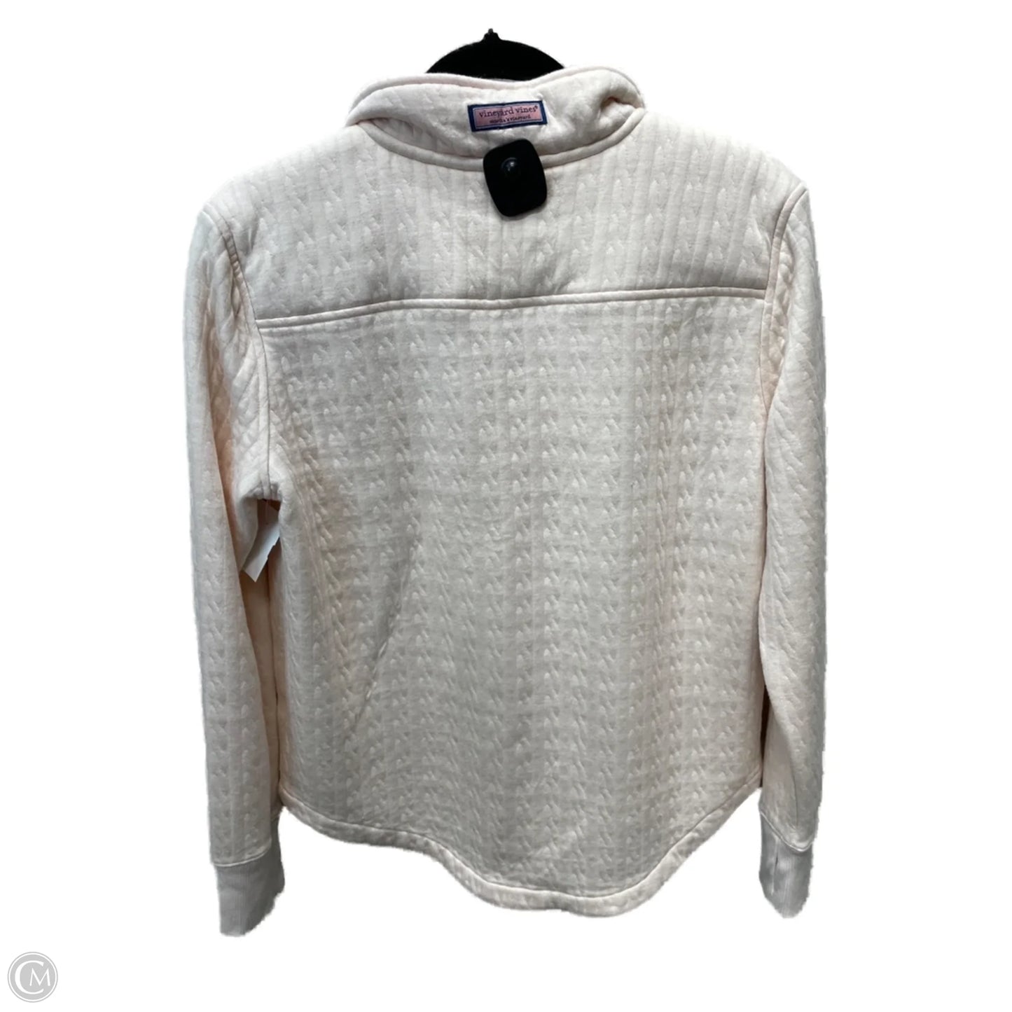 Top Long Sleeve By Vineyard Vines In Peach, Size: M