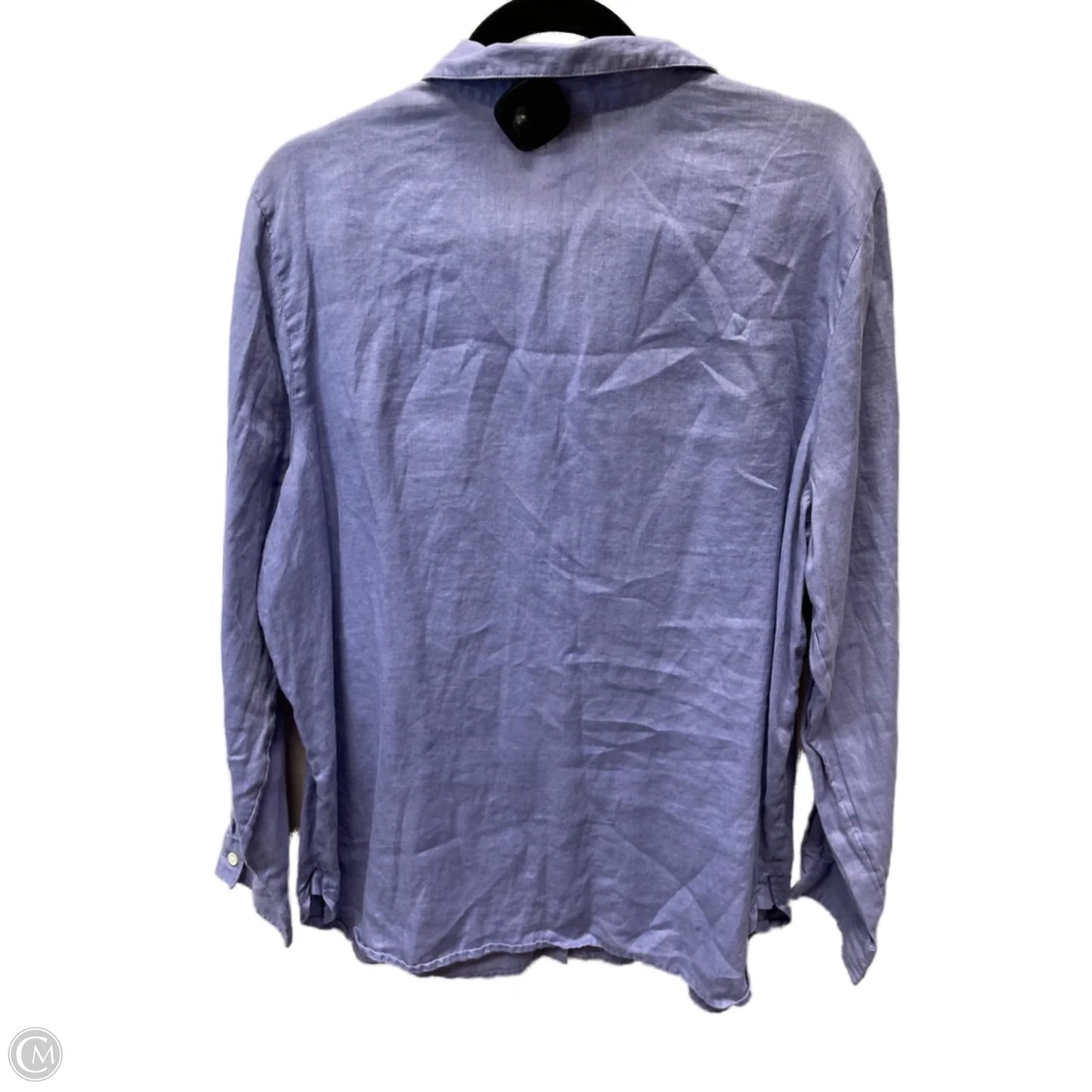 Top Long Sleeve By J. Jill In Blue, Size: L
