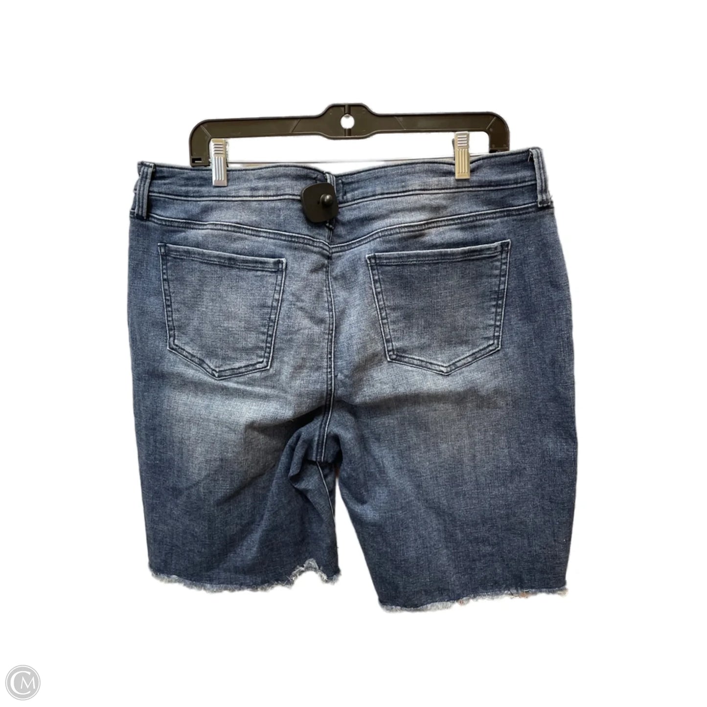 Shorts By Not Your Daughters Jeans In Blue Denim, Size: 18