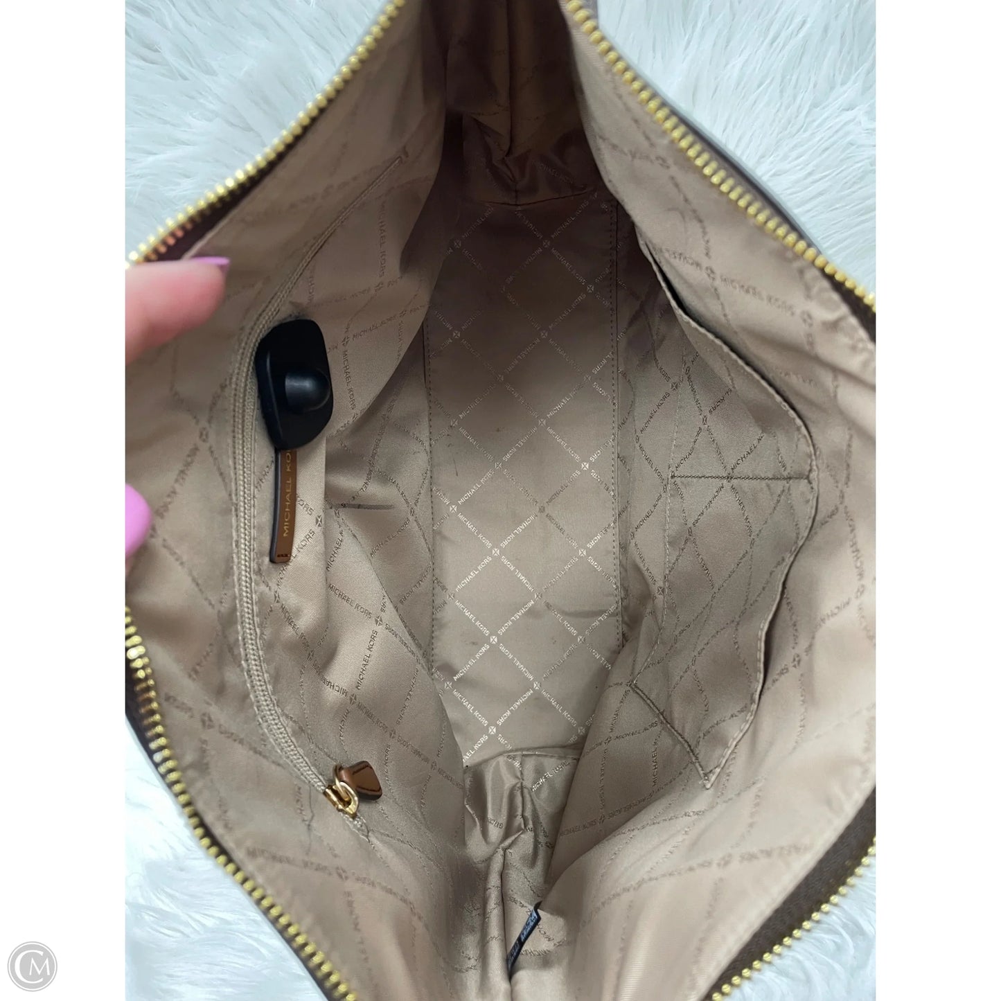 Handbag Designer By Michael Kors, Size: Large