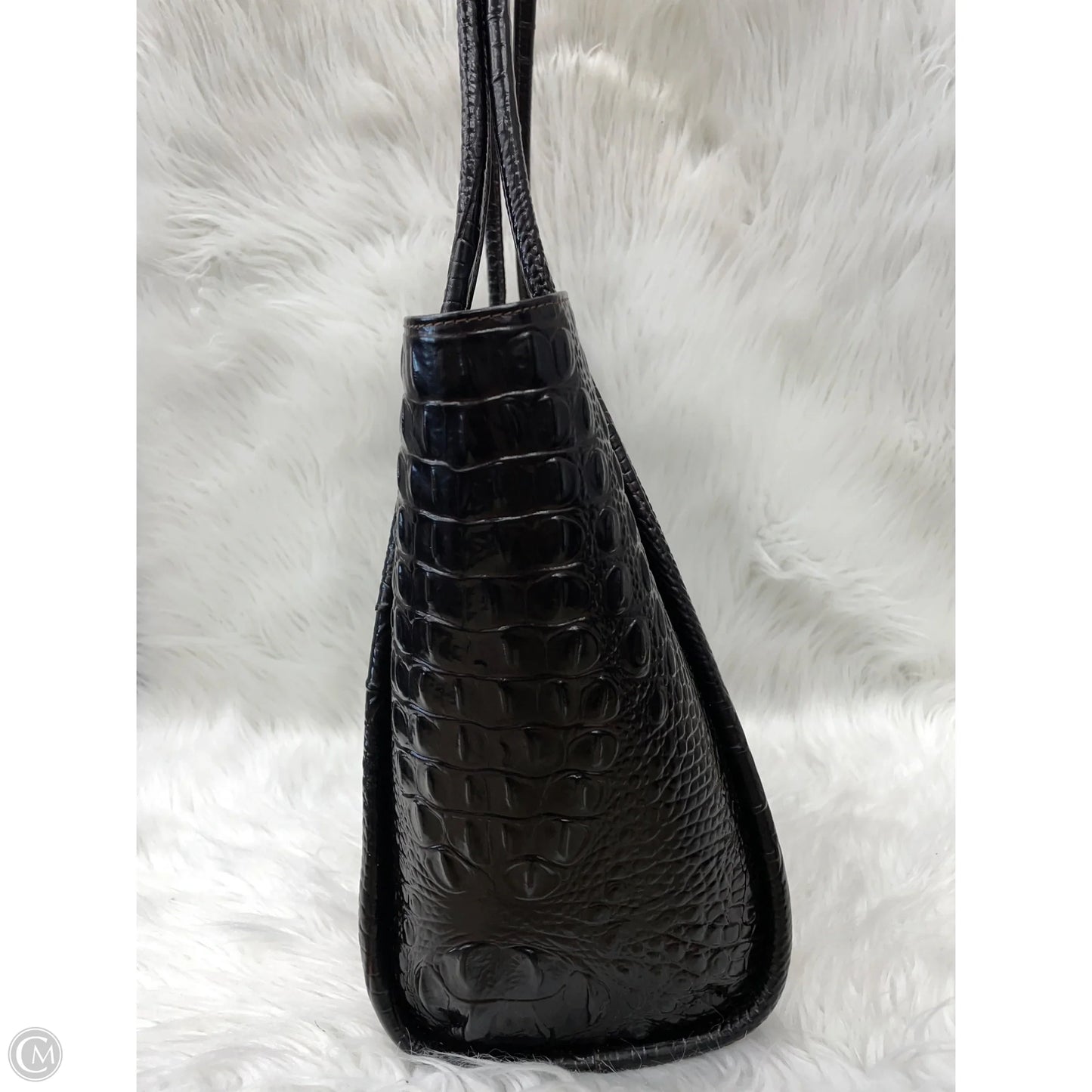 Handbag Designer By Brahmin, Size: Large