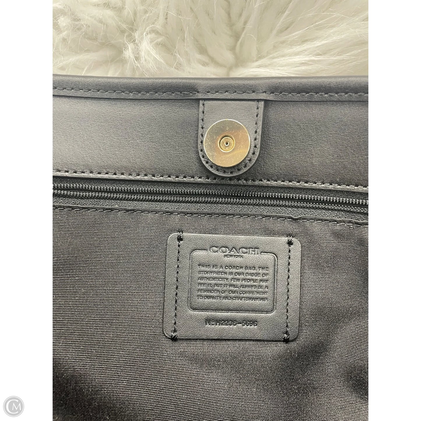 Handbag Designer By Coach, Size: Medium