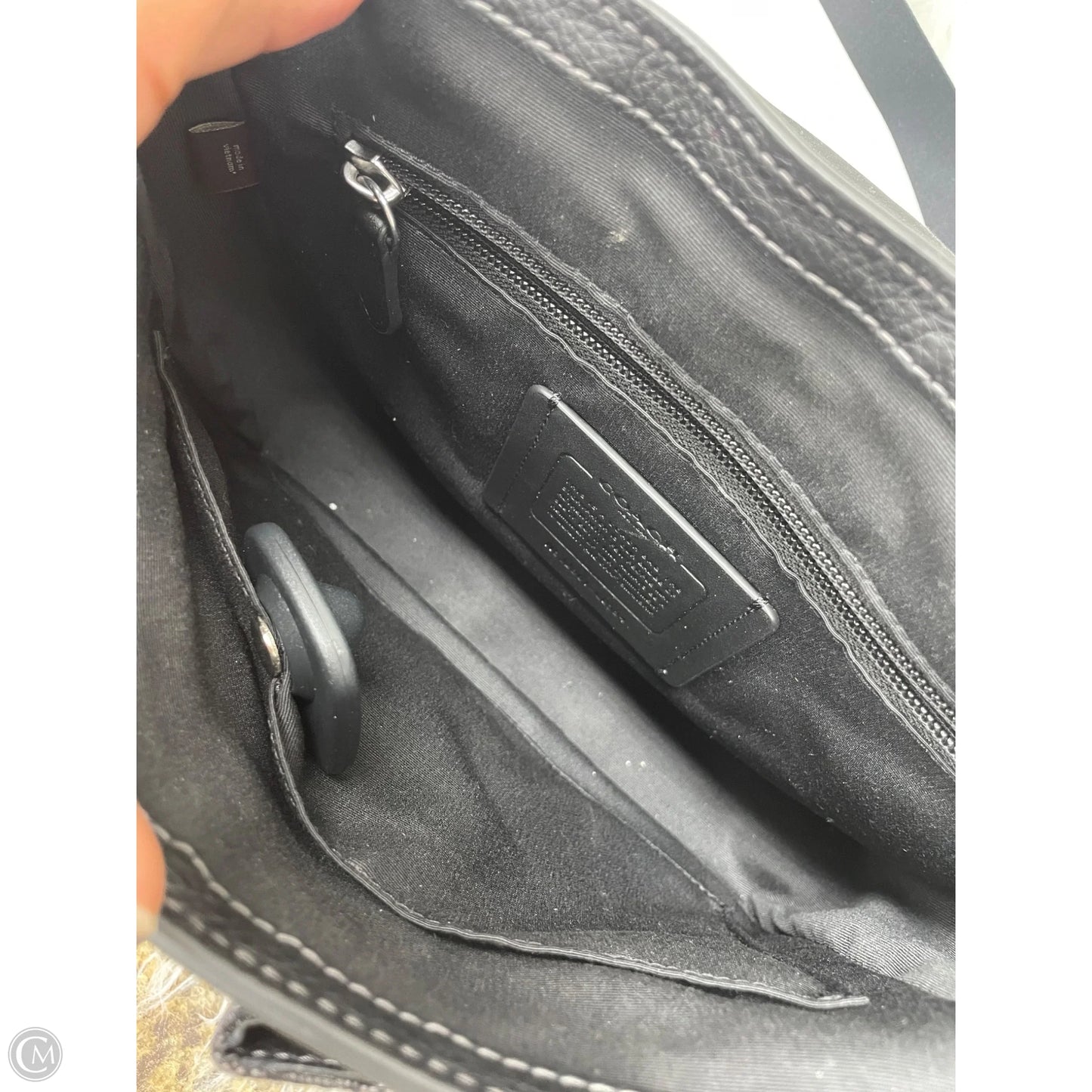 Crossbody Designer By Coach, Size: Medium
