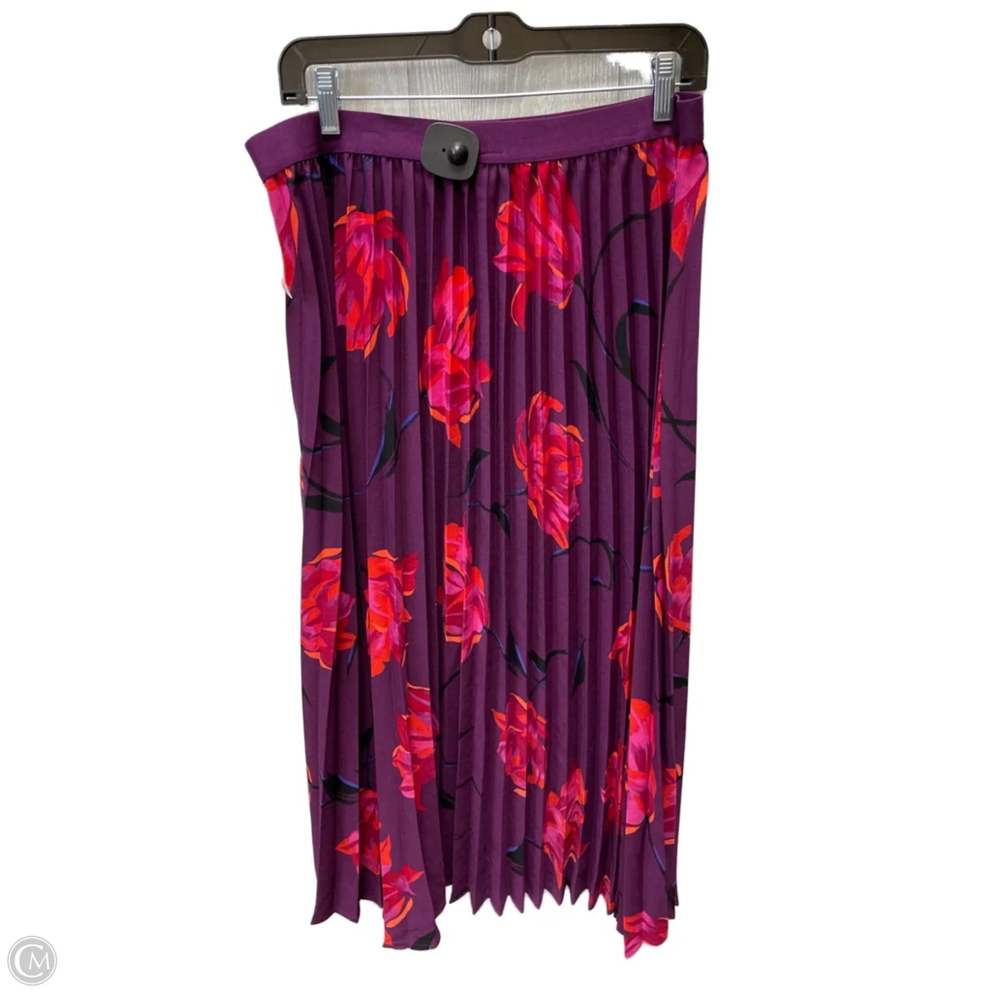 Skirt Midi By A New Day In Floral Print, Size: 12