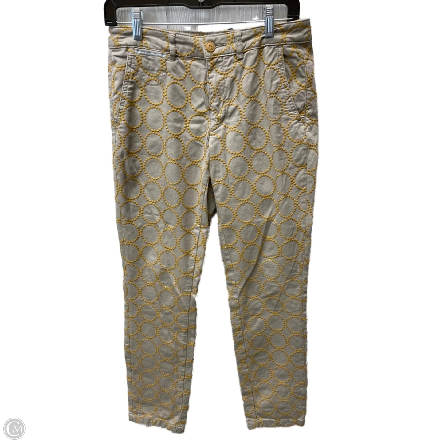 Pants Chinos & Khakis By Anthropologie In Tan & Yellow, Size: 4