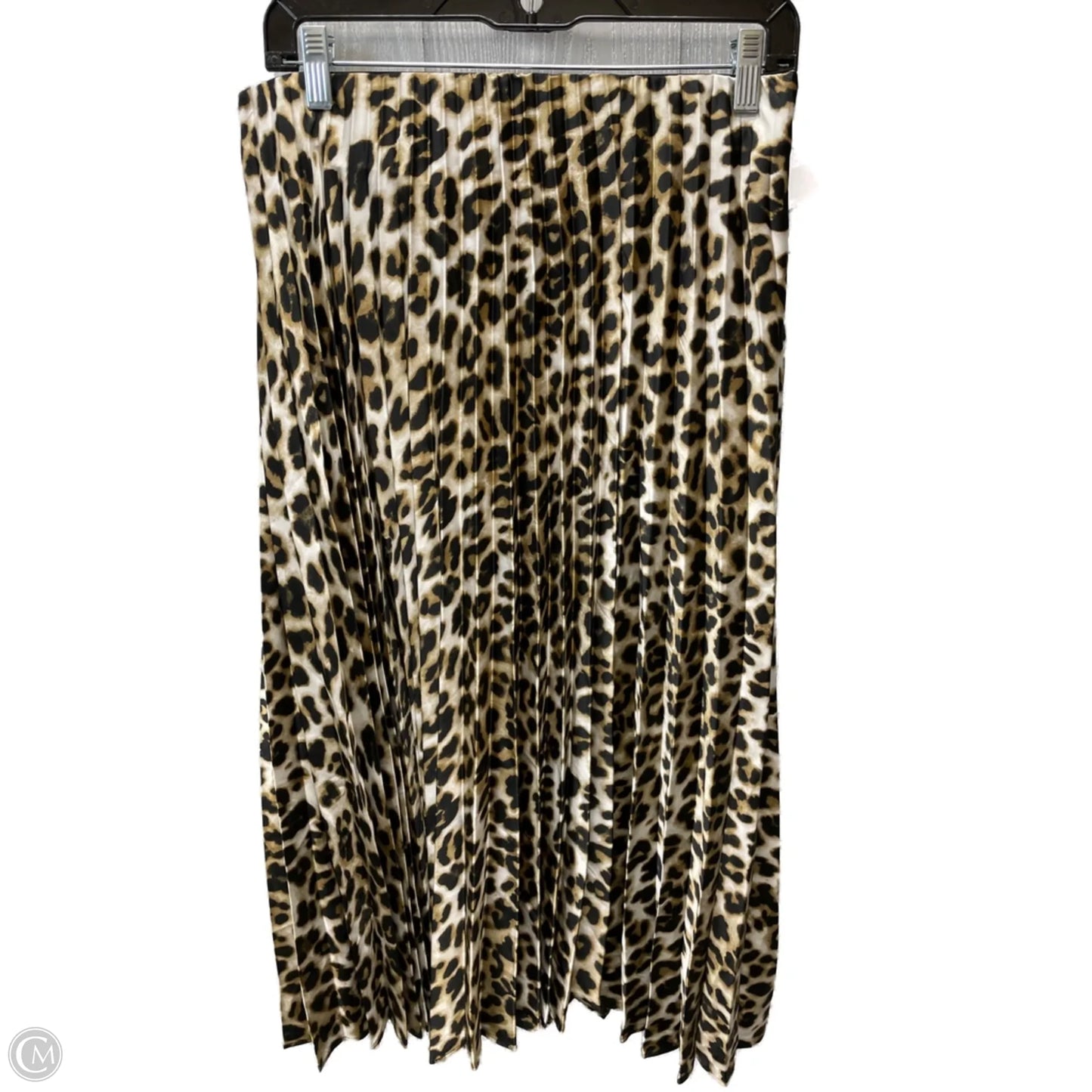 Skirt Midi By New York And Co In Animal Print, Size: 12