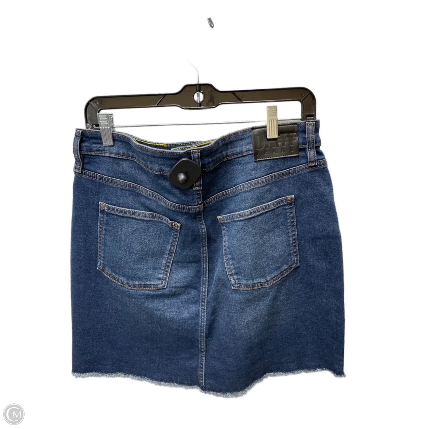 Skirt Mini & Short By Dkny In Blue Denim, Size: 10