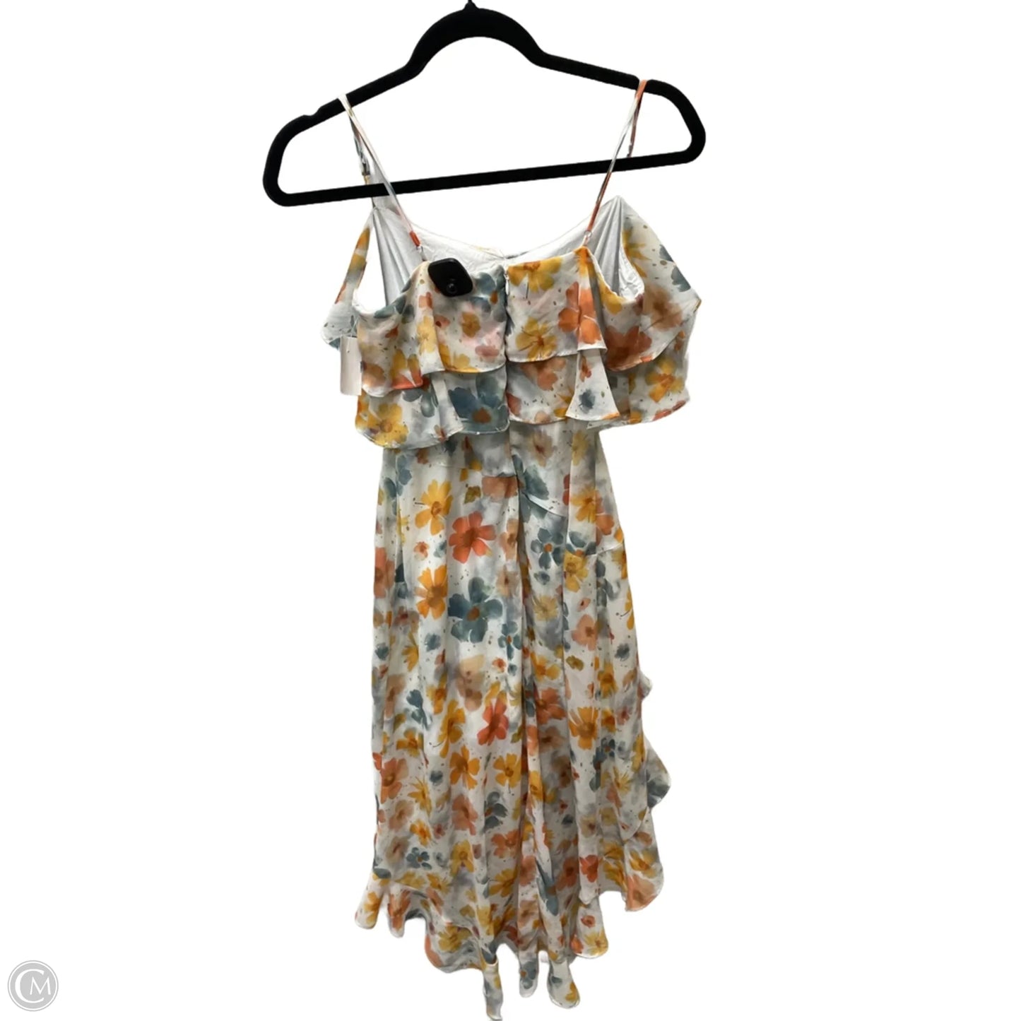 Dress Casual Short By Anthropologie In Floral Print, Size: S