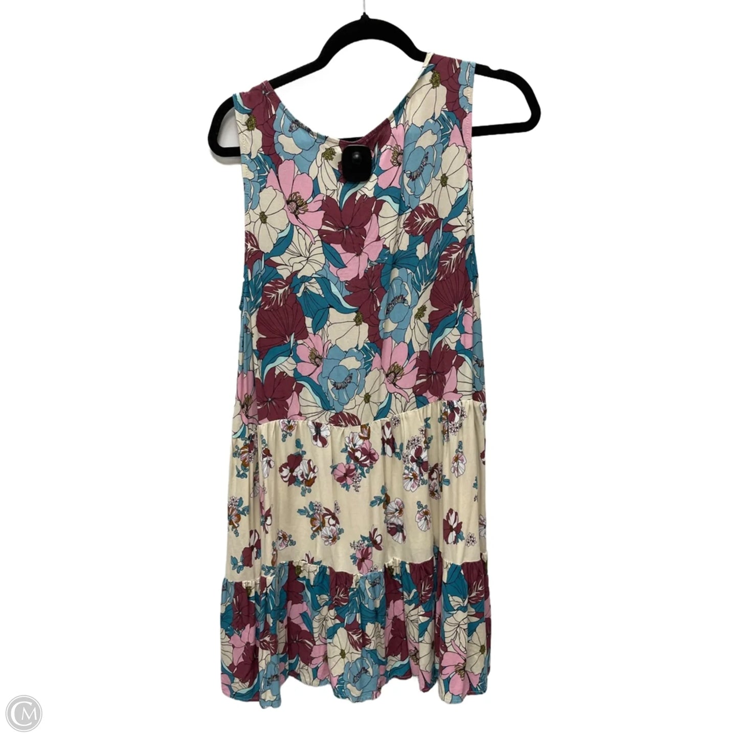 Dress Casual Short By True Craft In Floral Print, Size: Xl