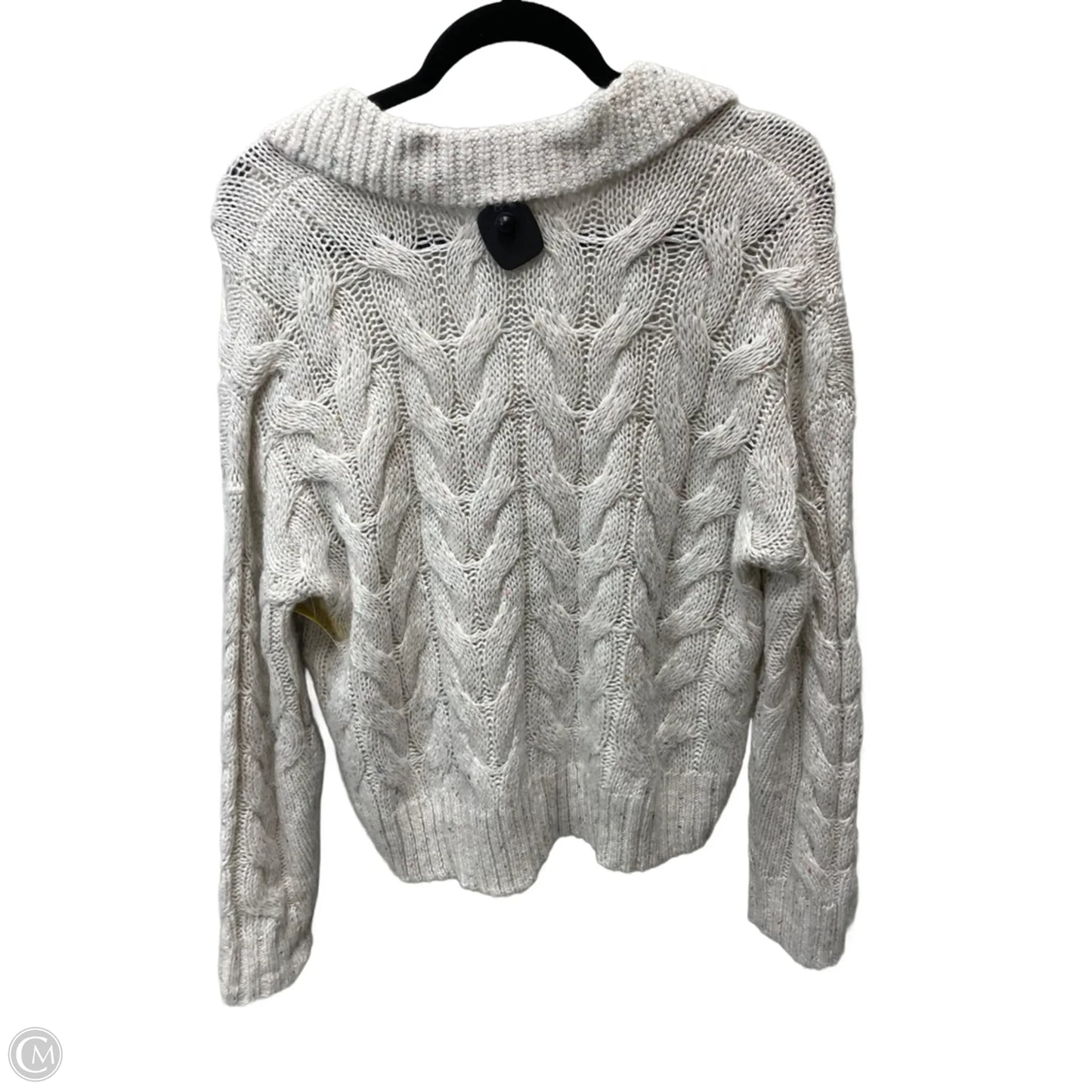 Sweater By Loft In Cream, Size: Xs