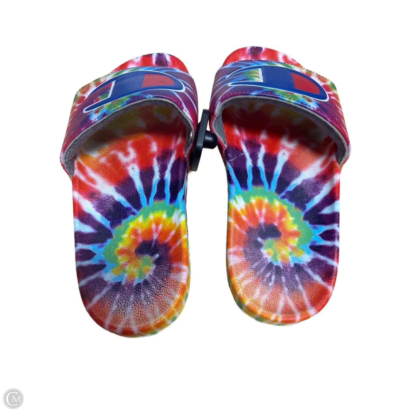 Sandals Sport By Champion In Rainbow Print, Size: 7