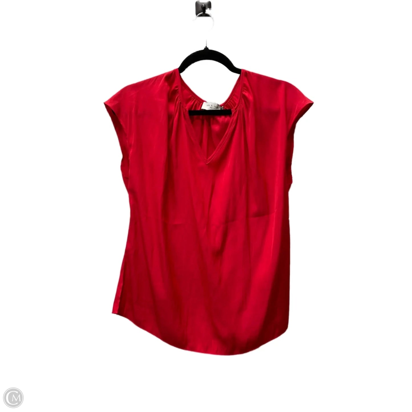 Blouse Sleeveless By lola + sophie - In Red, Size: S