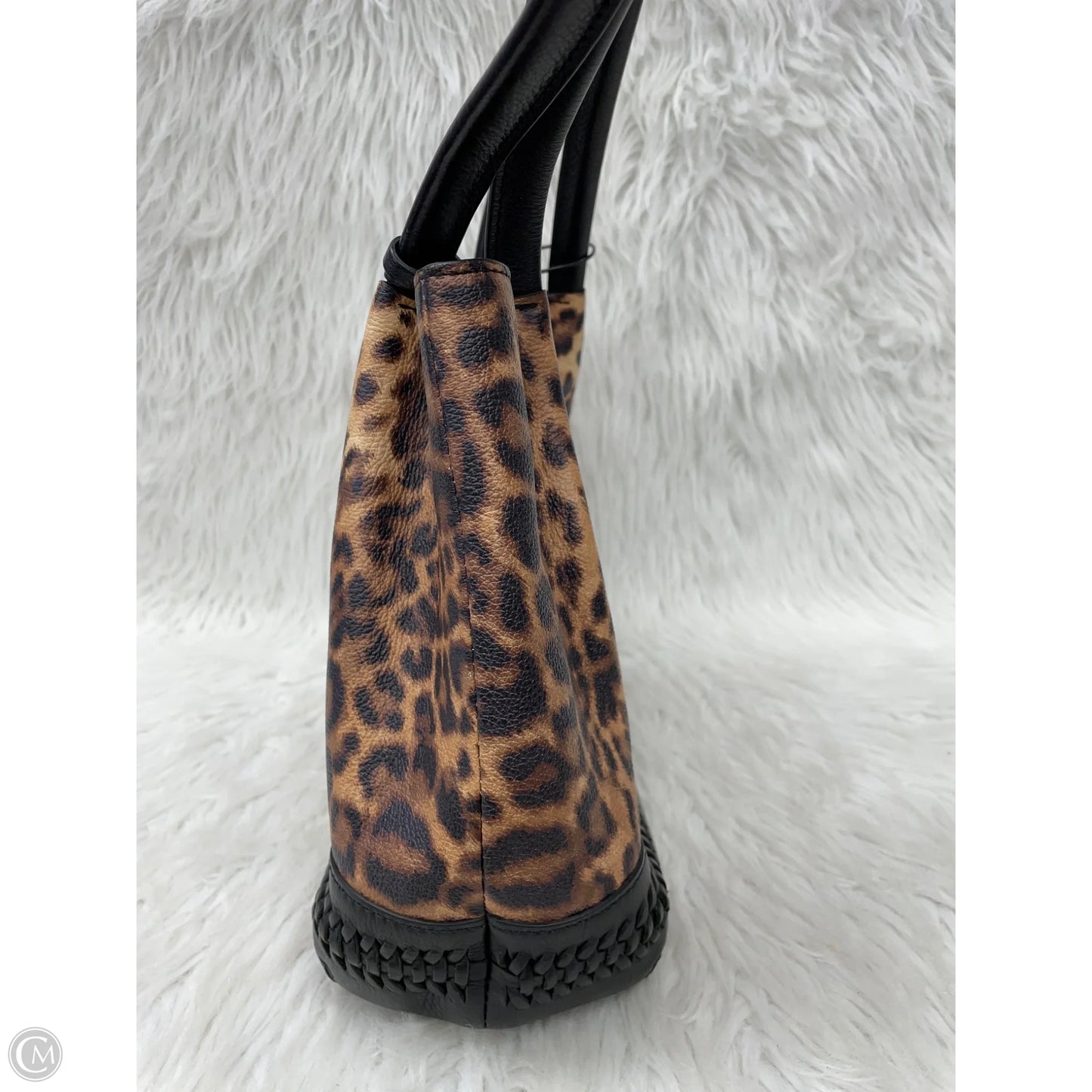 Handbag Leather By Brighton, Size: Medium