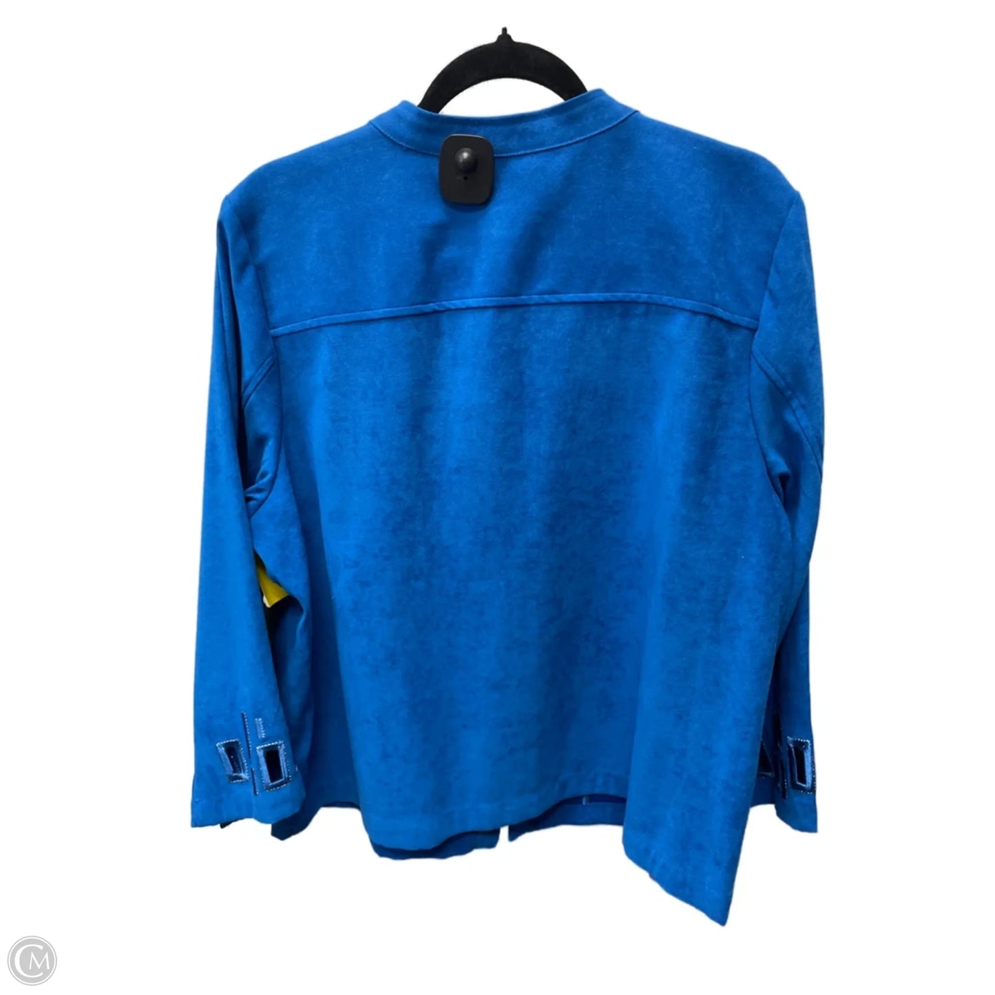 Jacket Other By Bob Mackie Qvc In Blue, Size: Xl