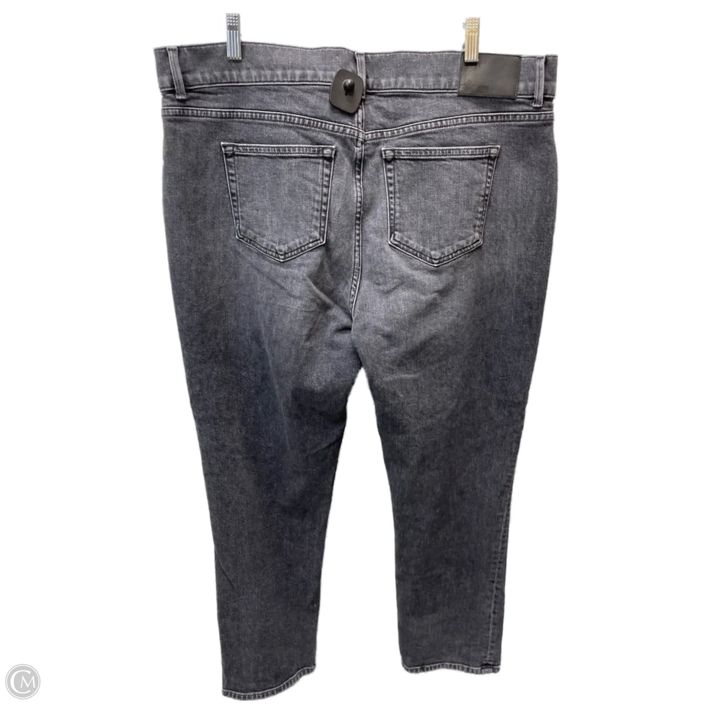 Jeans Designer By Lafayette 148 In Grey Denim, Size: 16