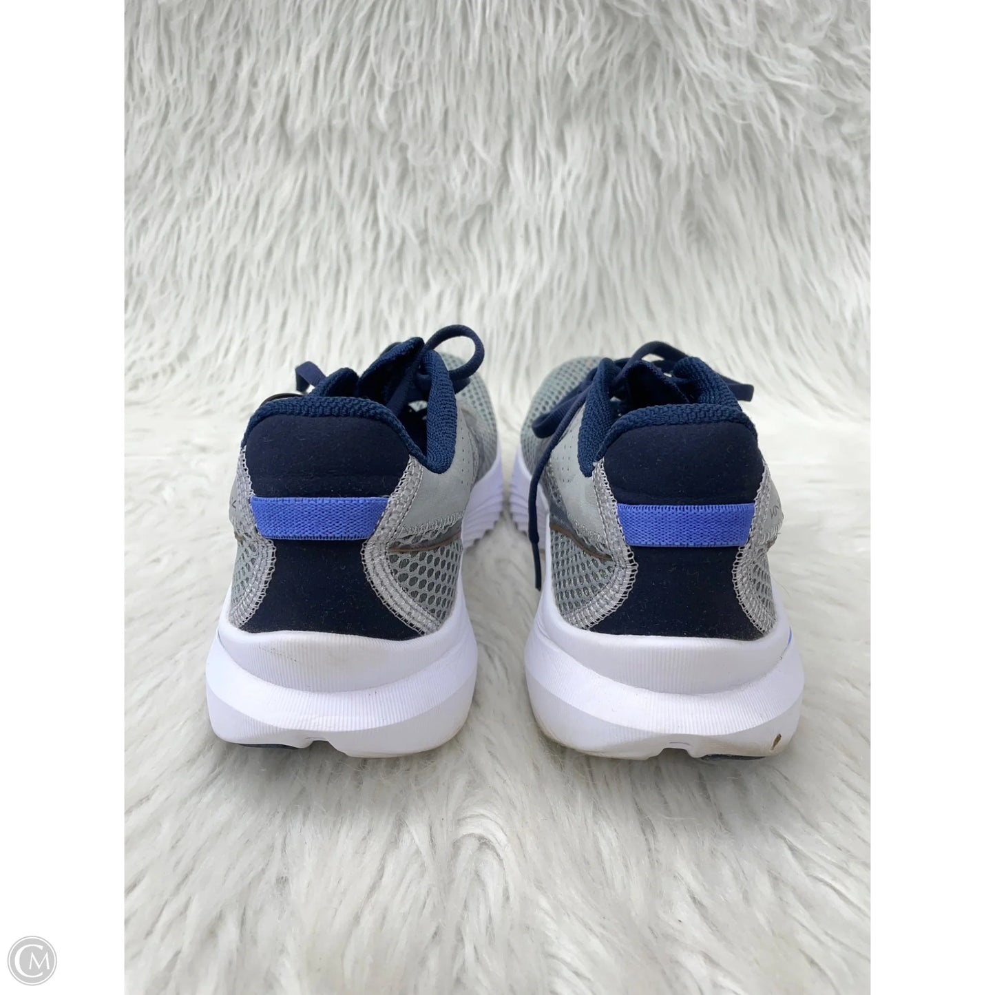 Shoes Athletic By Saucony In Blue & Grey, Size: 8