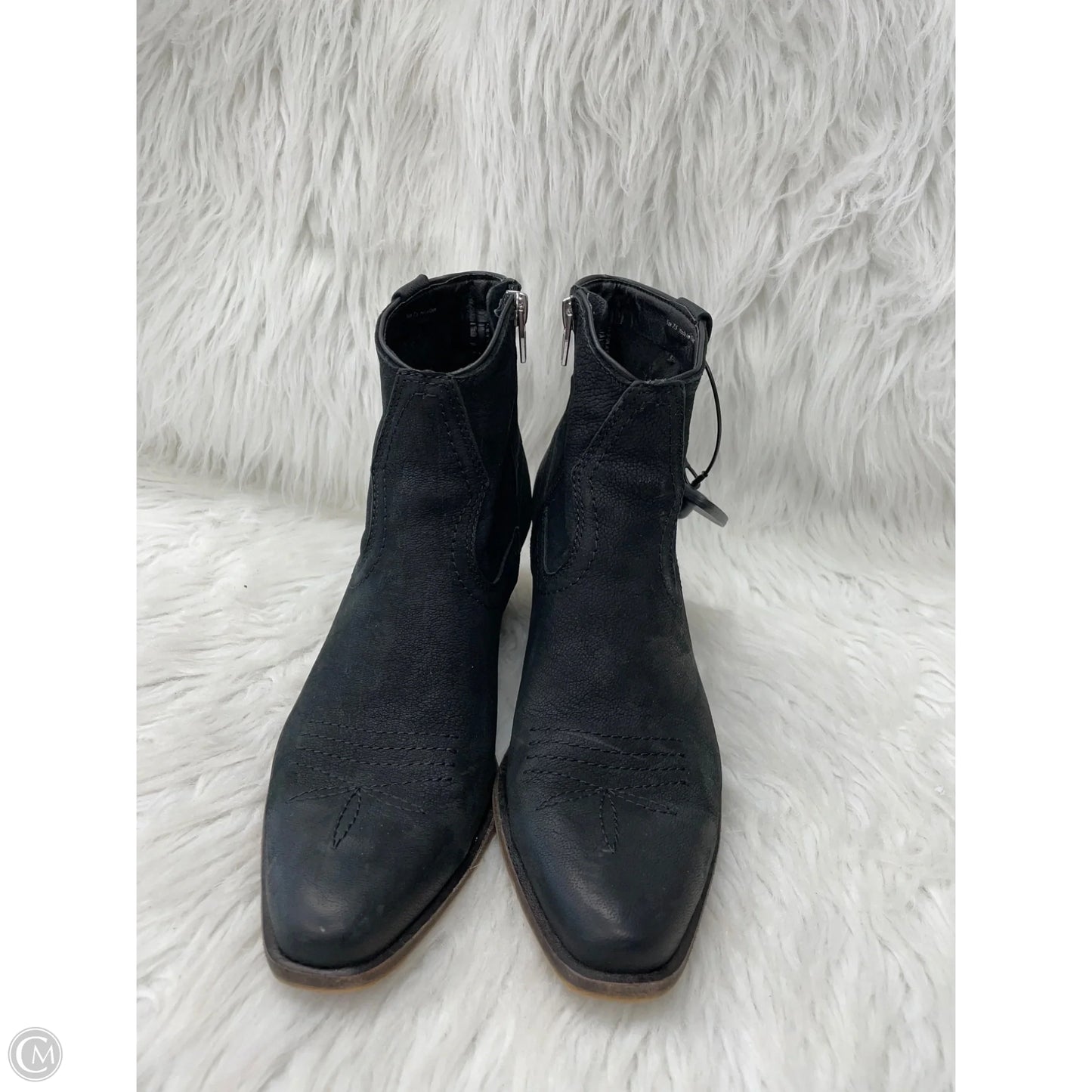 Boots Ankle Heels By Dolce Vita In Black, Size: 7.5