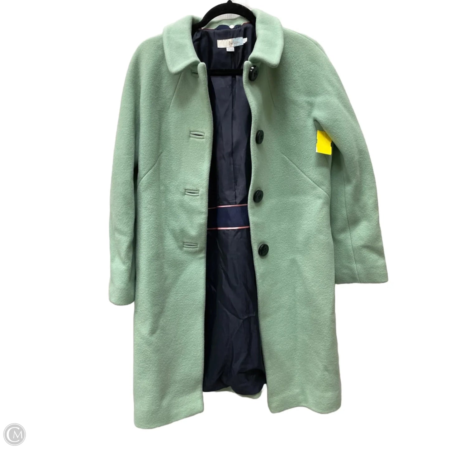 Coat Wool By Boden In Green, Size: Xs