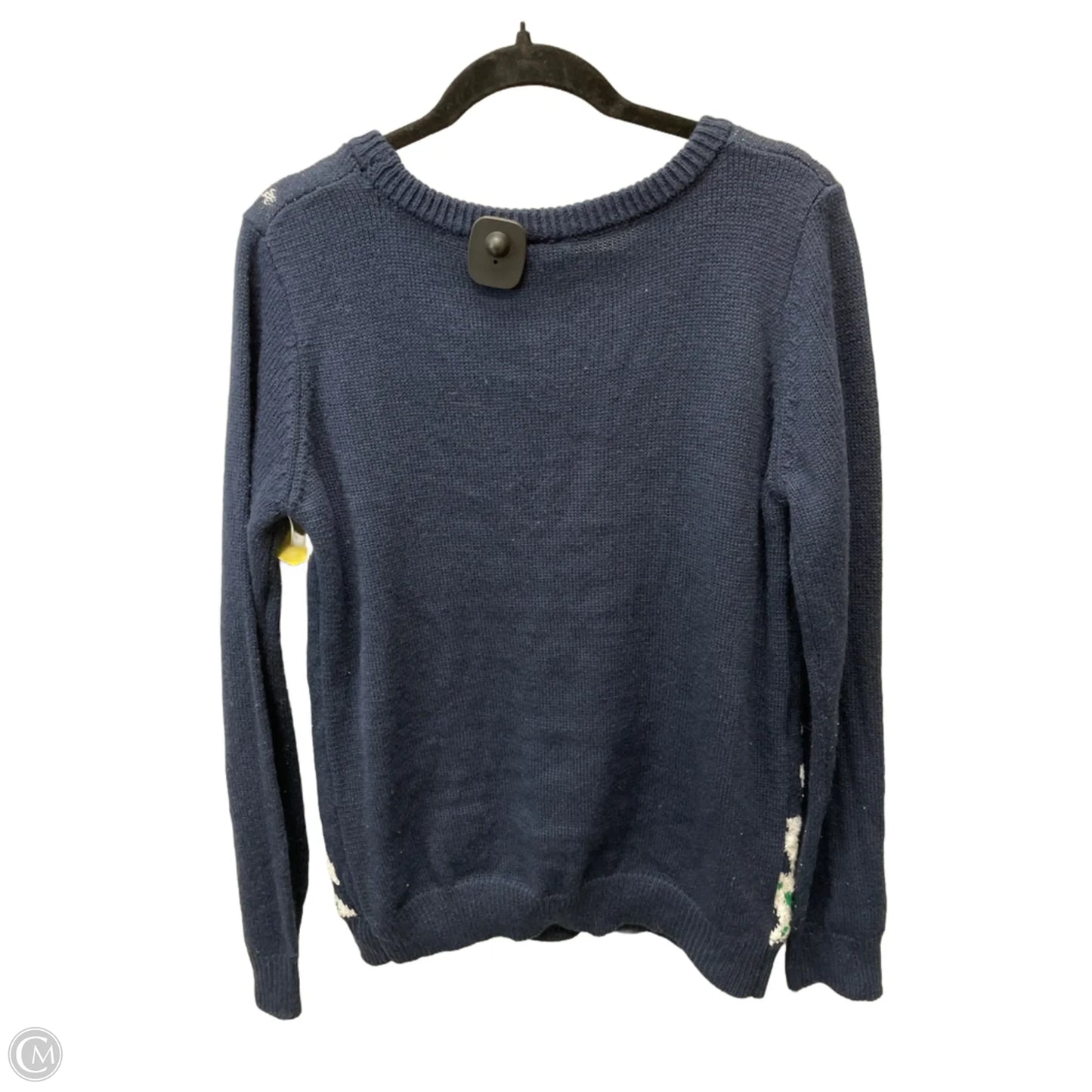 Sweater By Clothes Mentor In Navy, Size: L