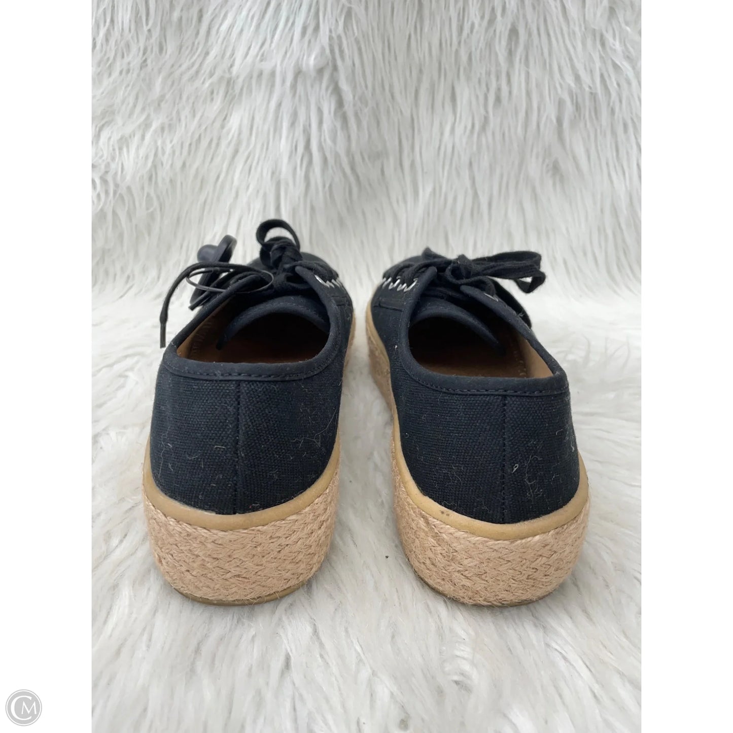 Shoes Sneakers Platform By Clothes Mentor In Black & Tan, Size: 8.5
