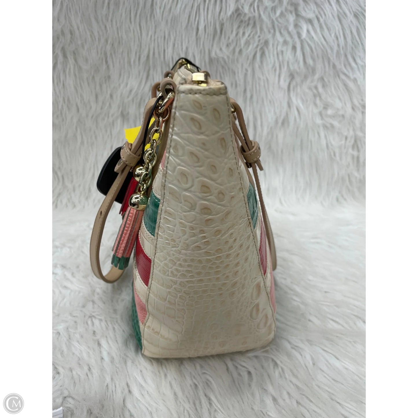 Handbag Designer By Brahmin, Size: Medium
