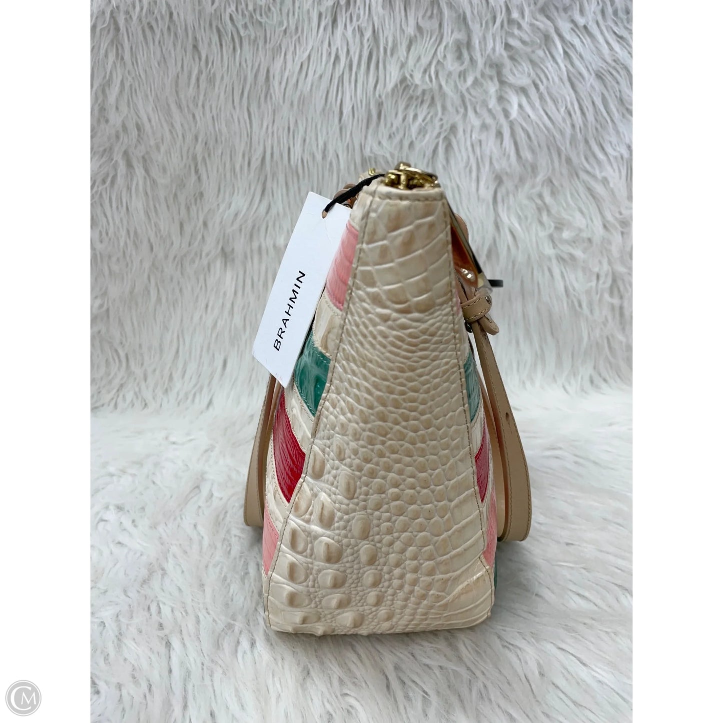 Handbag Designer By Brahmin, Size: Medium