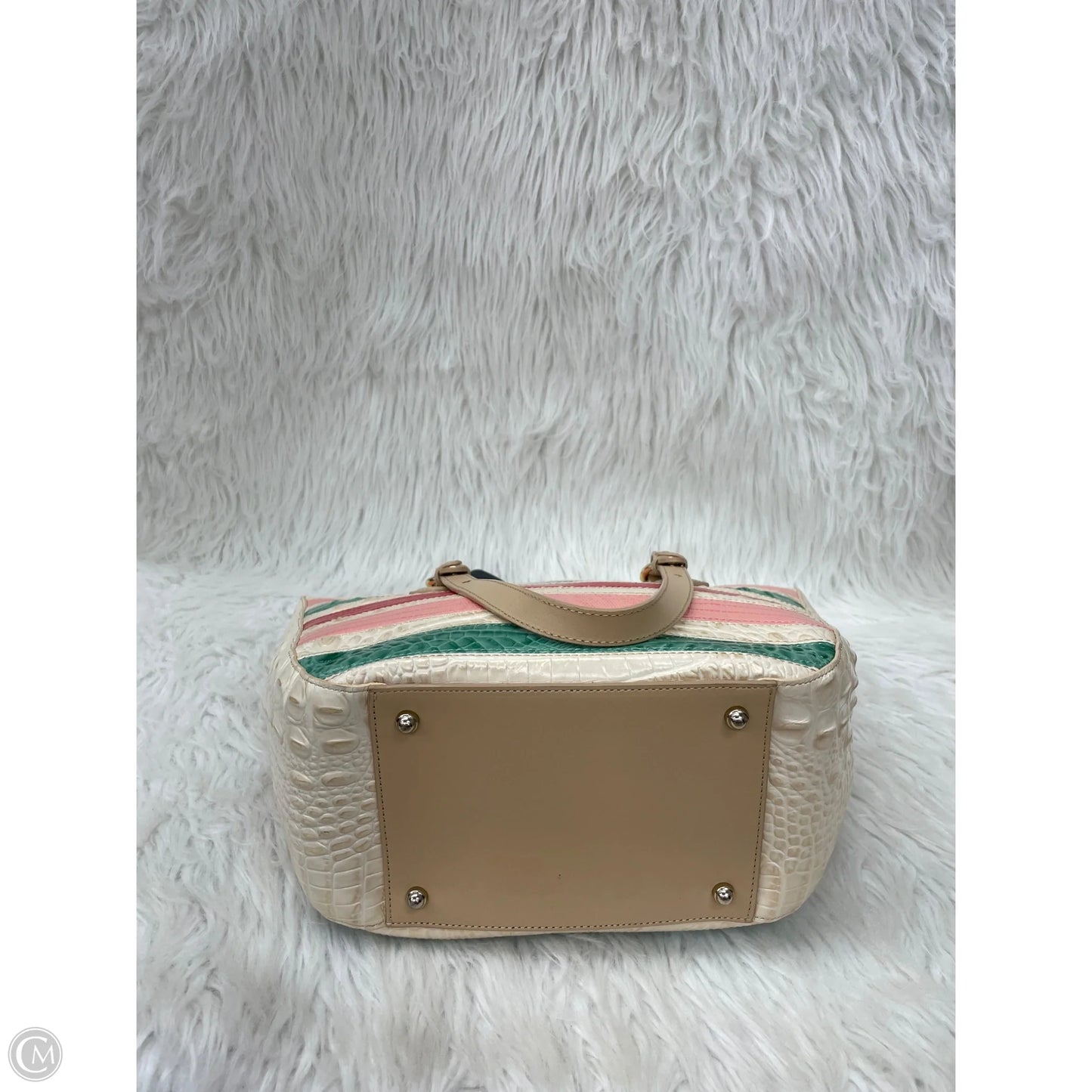 Handbag Designer By Brahmin, Size: Medium