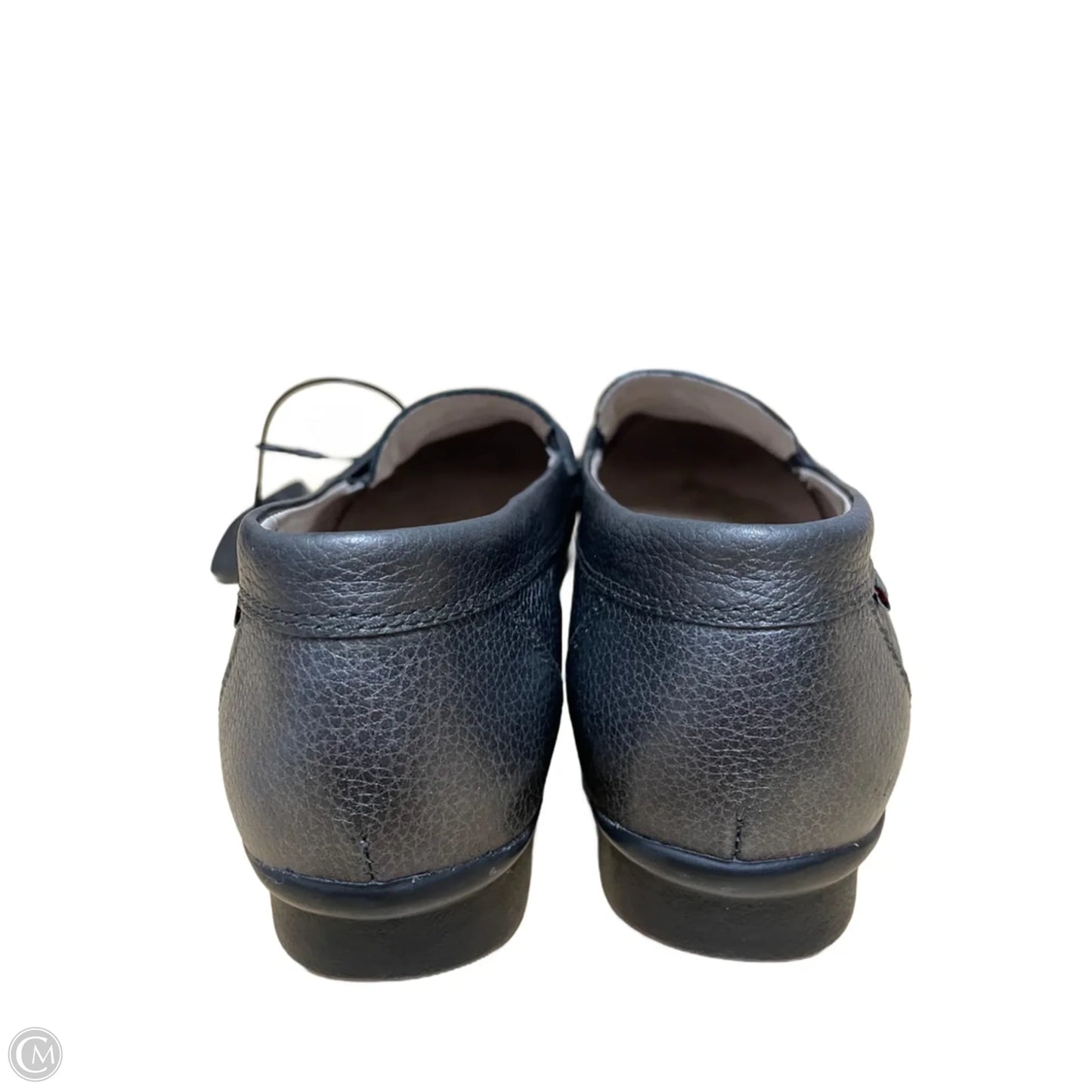 Shoes Heels Wedge By Mephisto In Silver, Size: 7.5