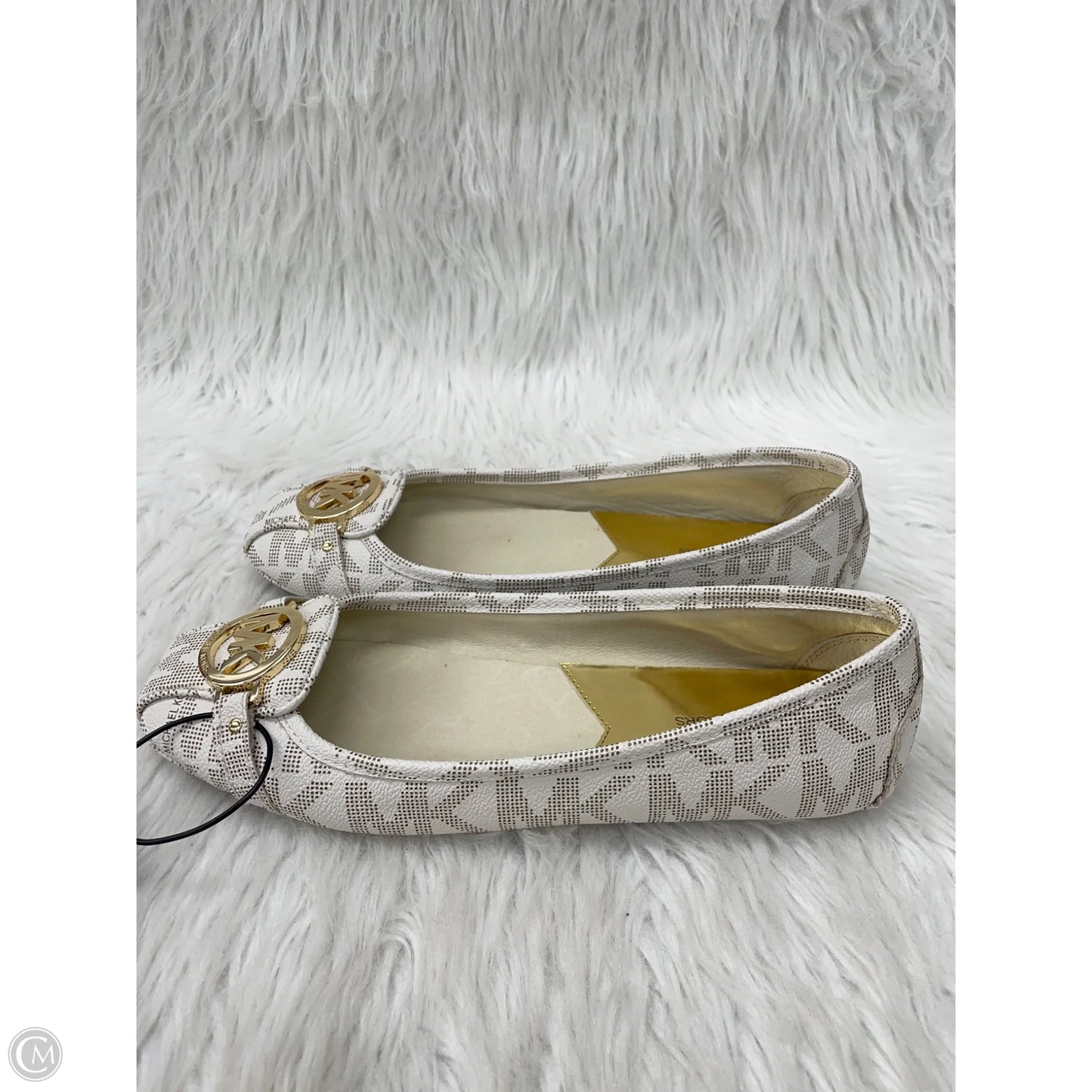 Shoes Designer By Michael Kors In White, Size: 9.5