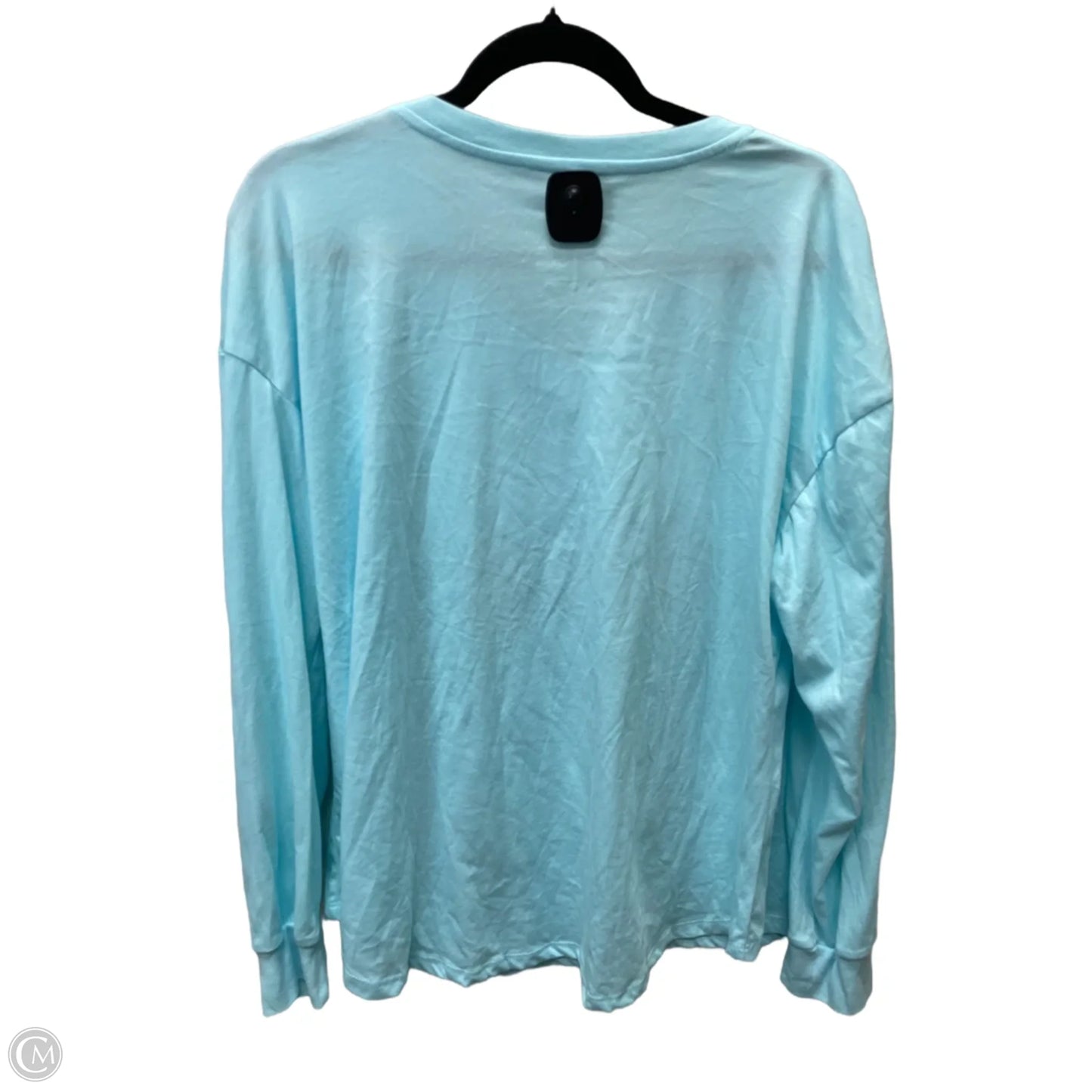 Top Long Sleeve By Clothes Mentor In Blue, Size: Xl