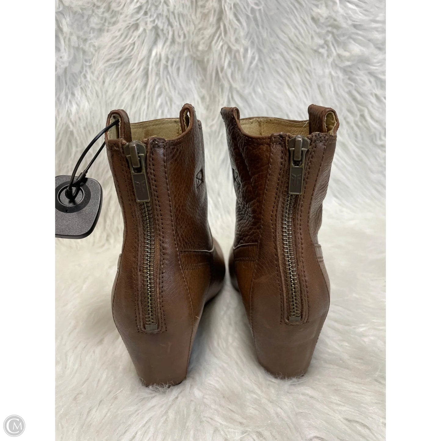 Boots Designer By Frye In Brown, Size: 7