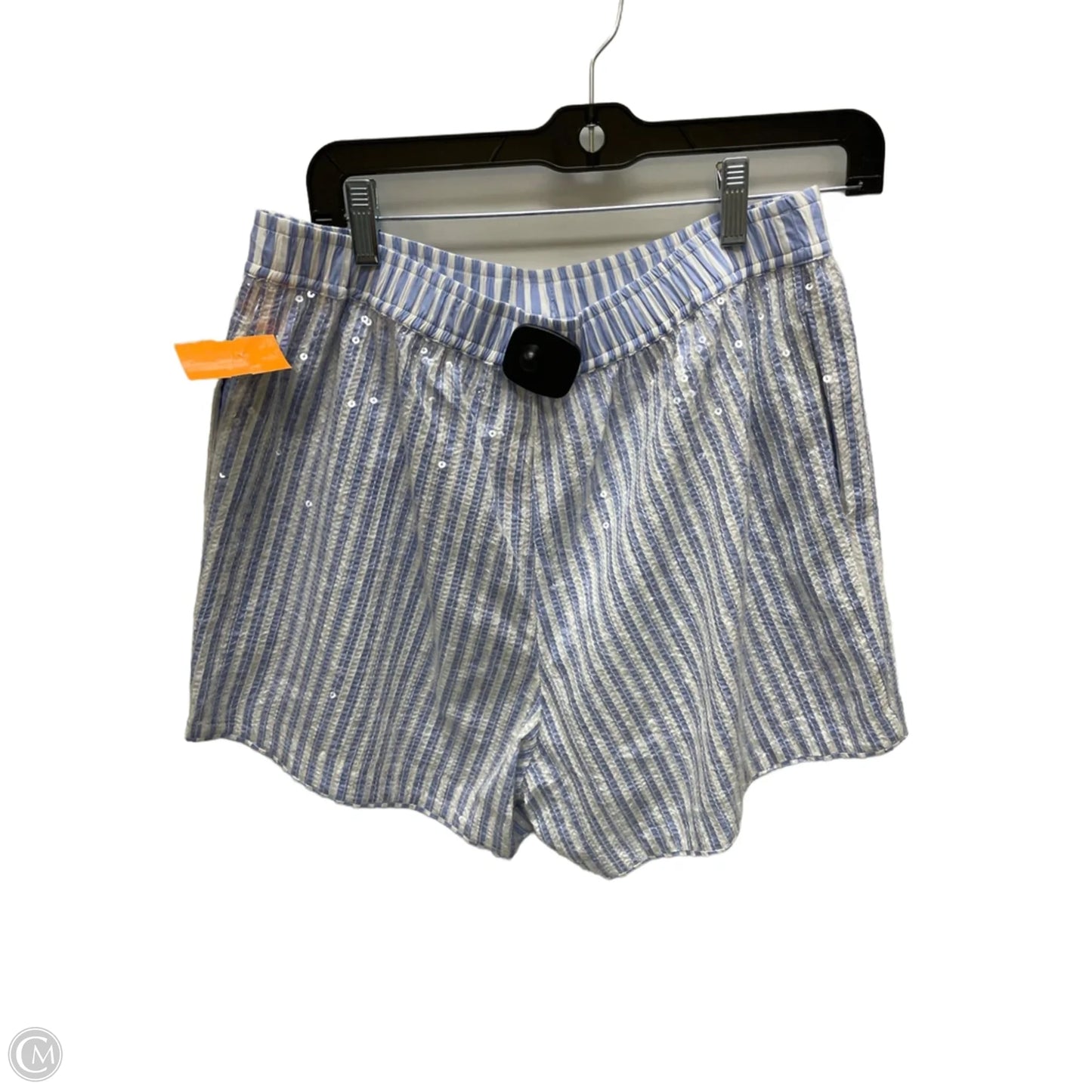 Shorts By Anthropologie In Blue & White, Size: 4