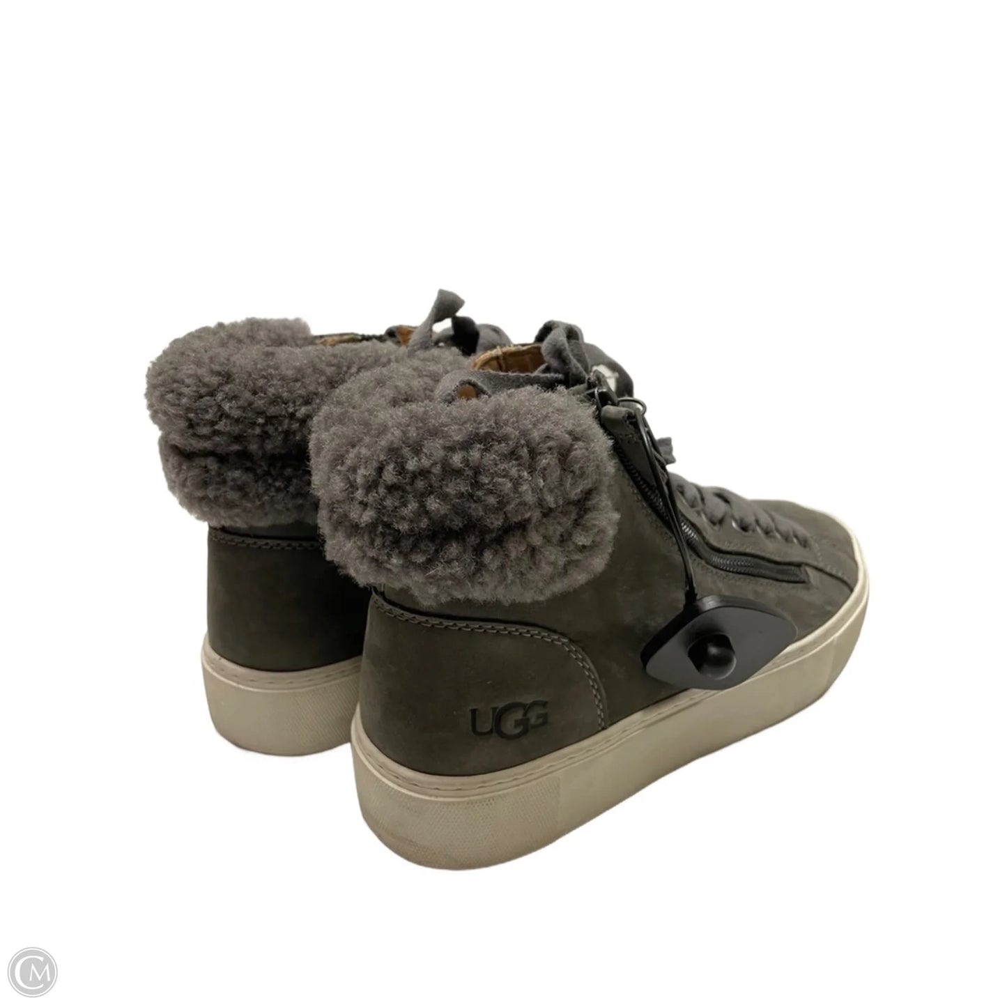 Shoes Designer By Ugg In Grey, Size: 9.5