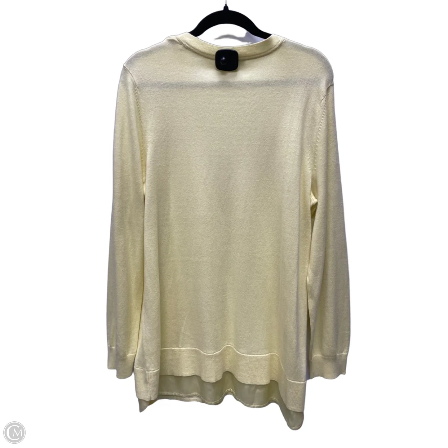 Sweater By J. Jill In Yellow, Size: L