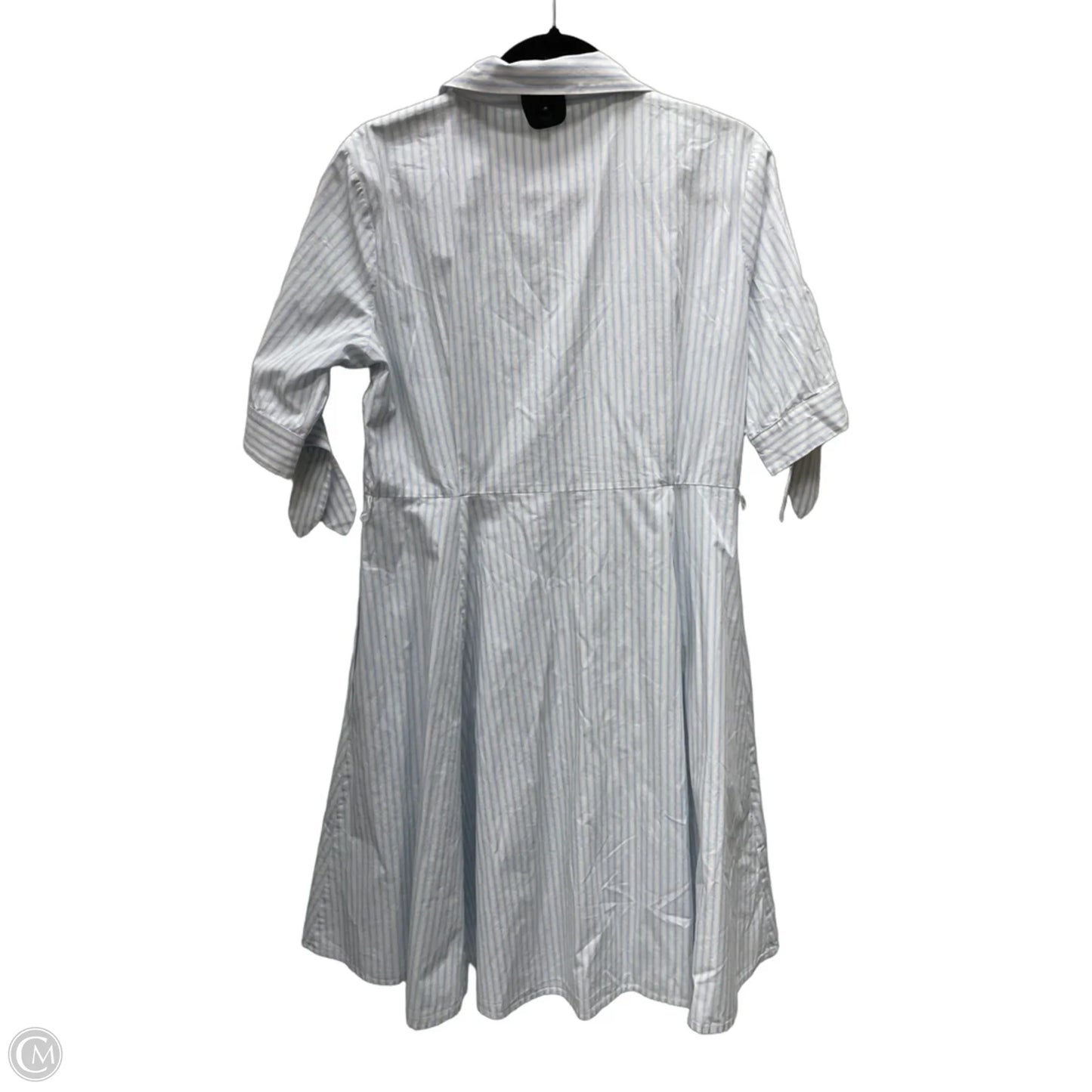 Dress Work By Calvin Klein In Striped Pattern, Size: M