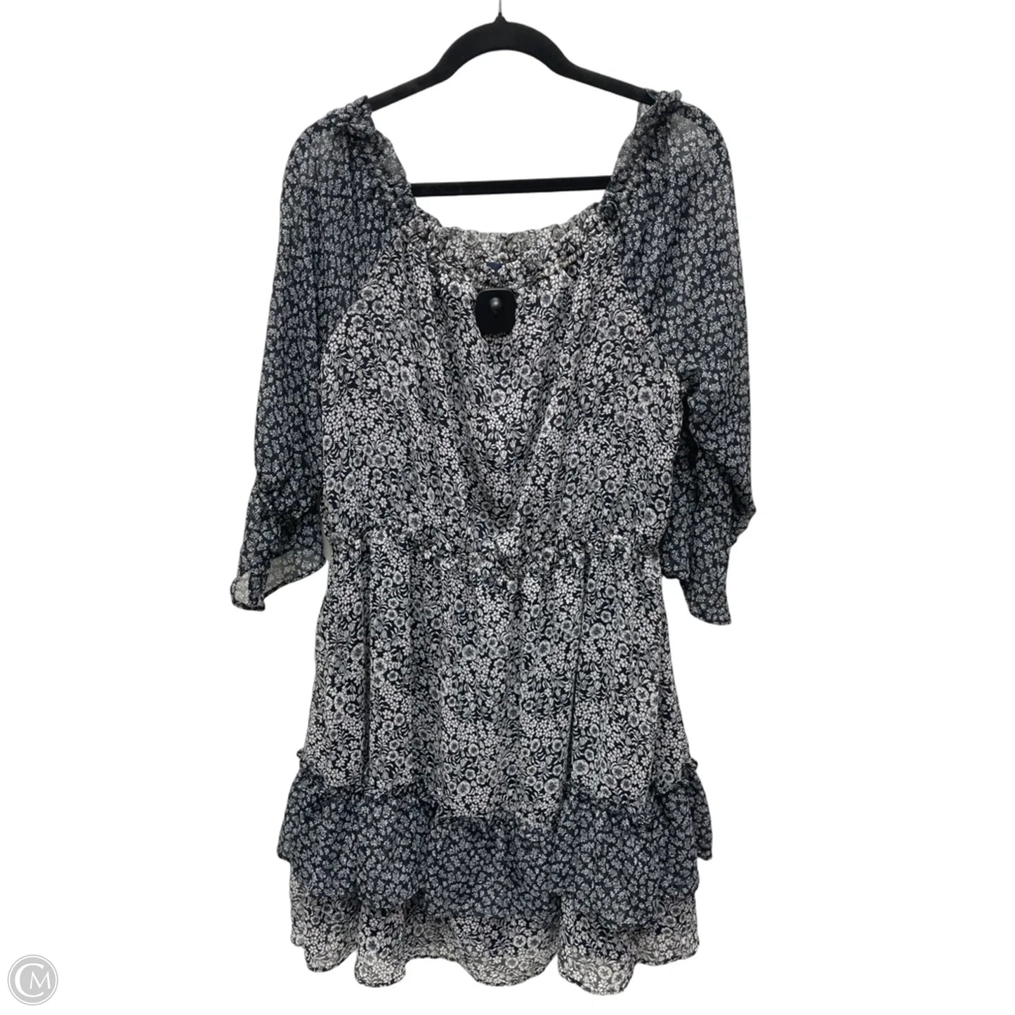 Dress Casual Short By Loft In Floral Print, Size: Xl