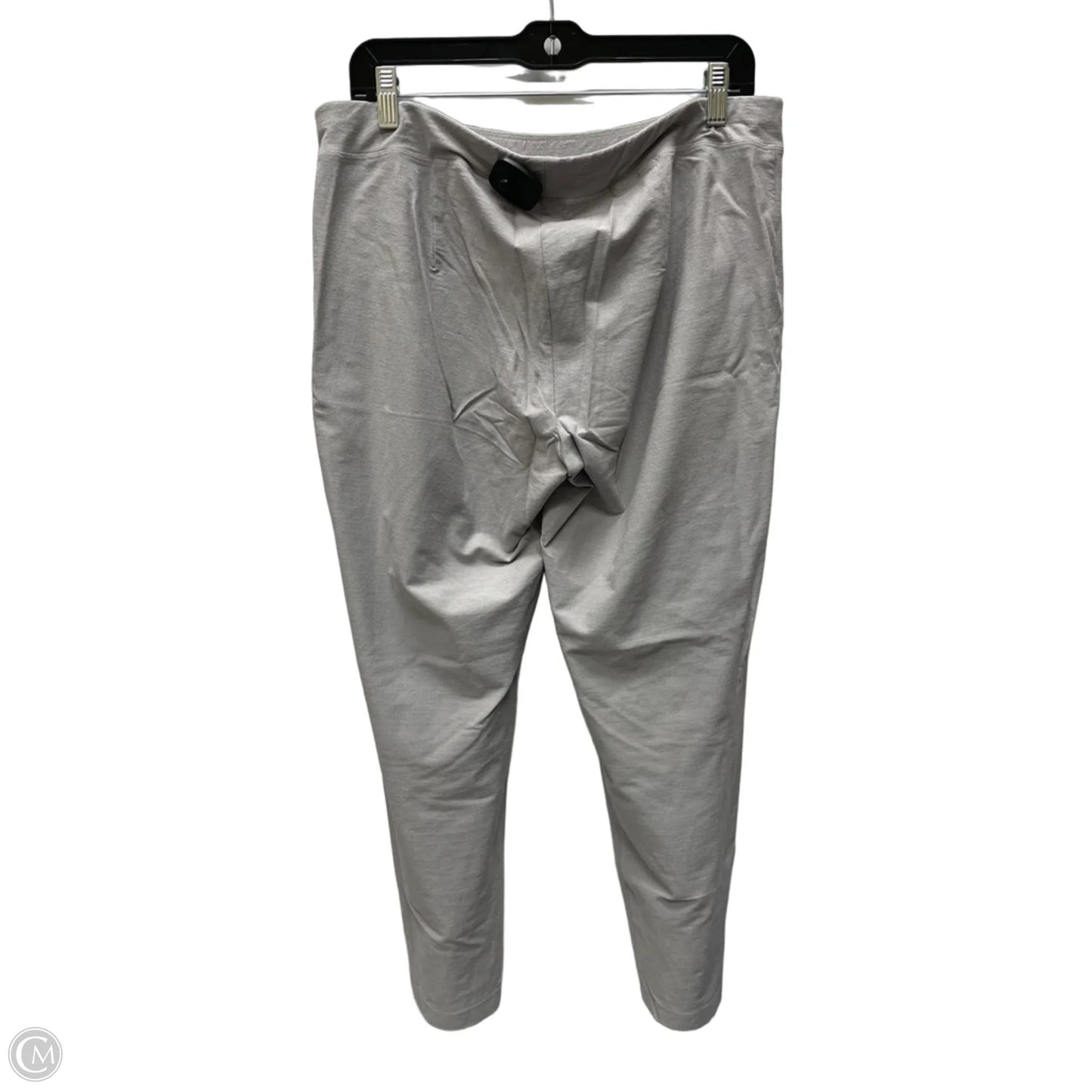 Pants Cropped By Eileen Fisher In Grey, Size: 12