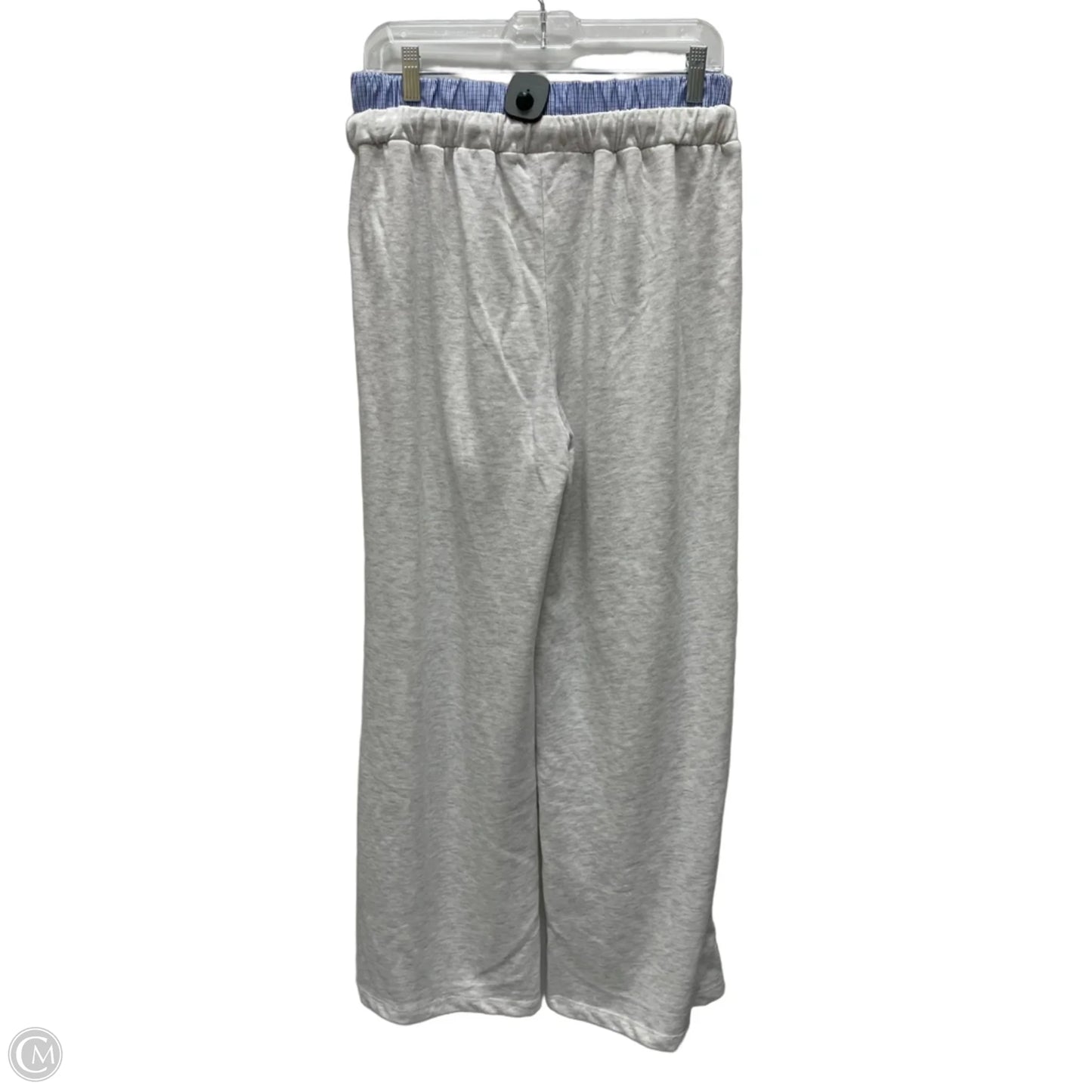 Pants Set 2pc By Active Usa In Blue & Grey, Size: L