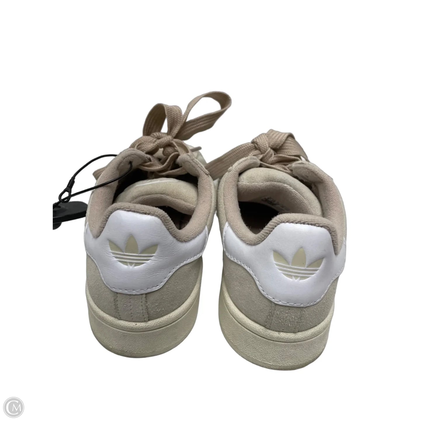 Shoes Sneakers By Adidas In Tan & White, Size: 8