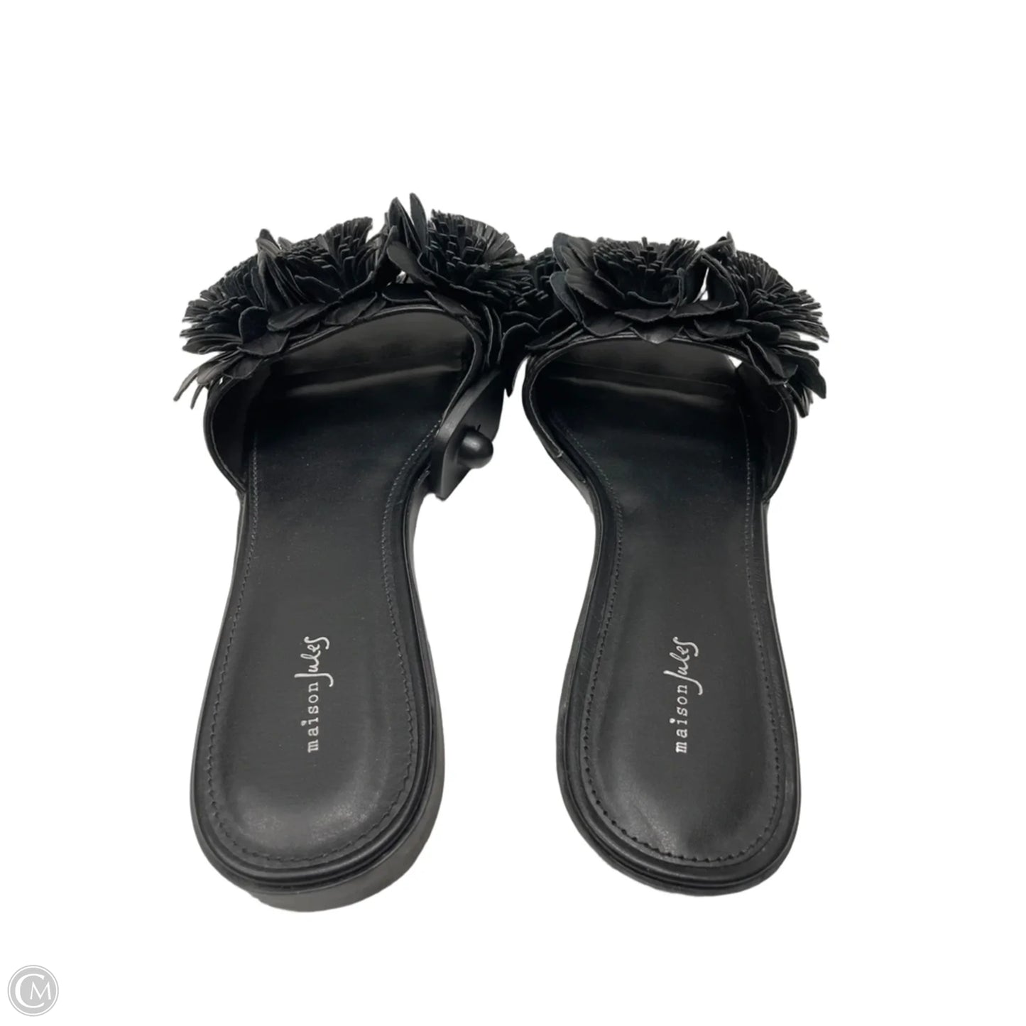 Sandals Flats By Maison Jules In Black, Size: 9