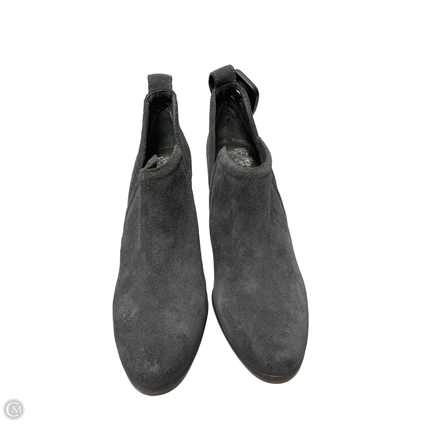 Boots Ankle Heels By Vince Camuto In Grey, Size: 7