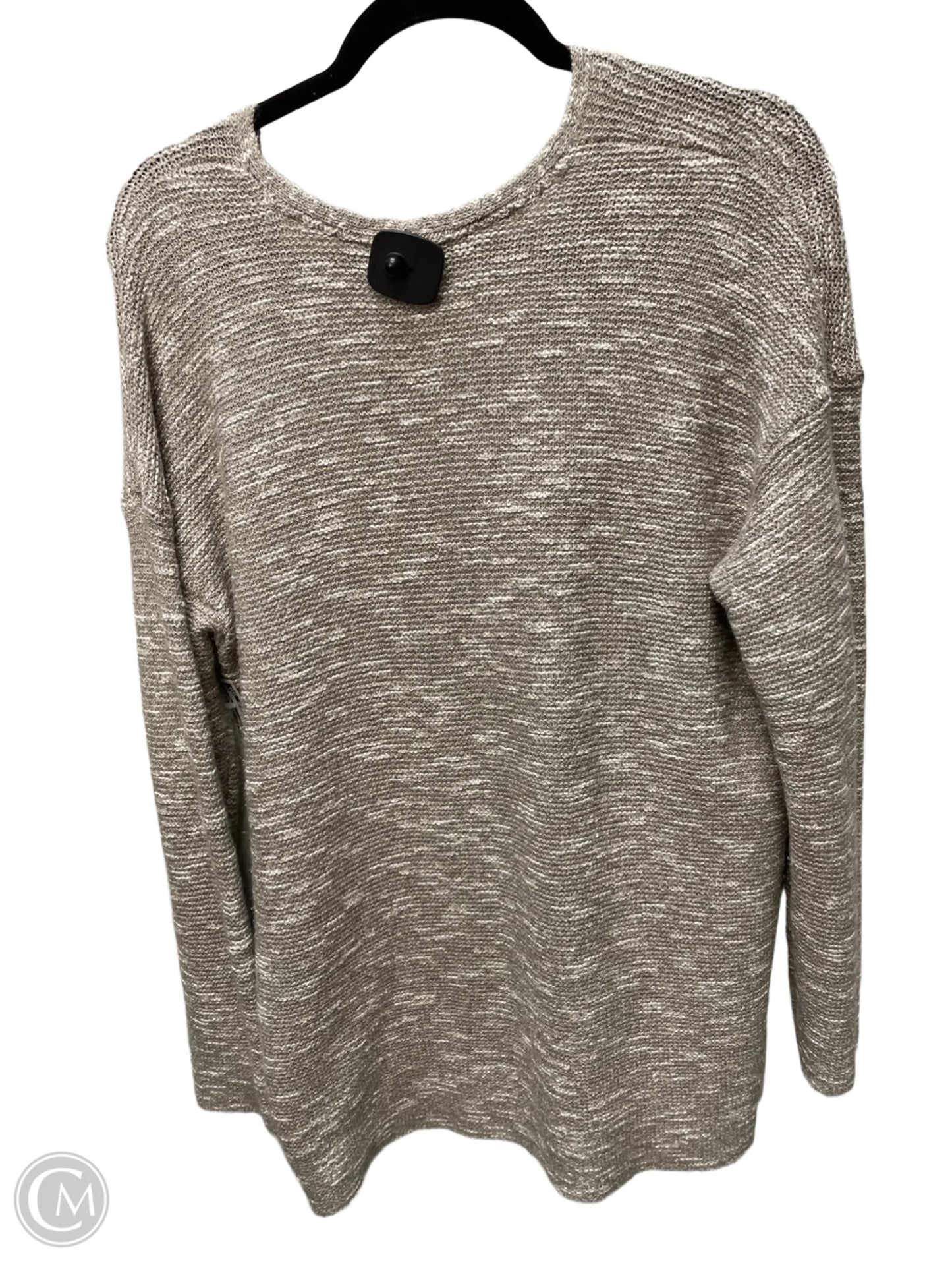Sweater By Pure Jill In Tan & White, Size: M