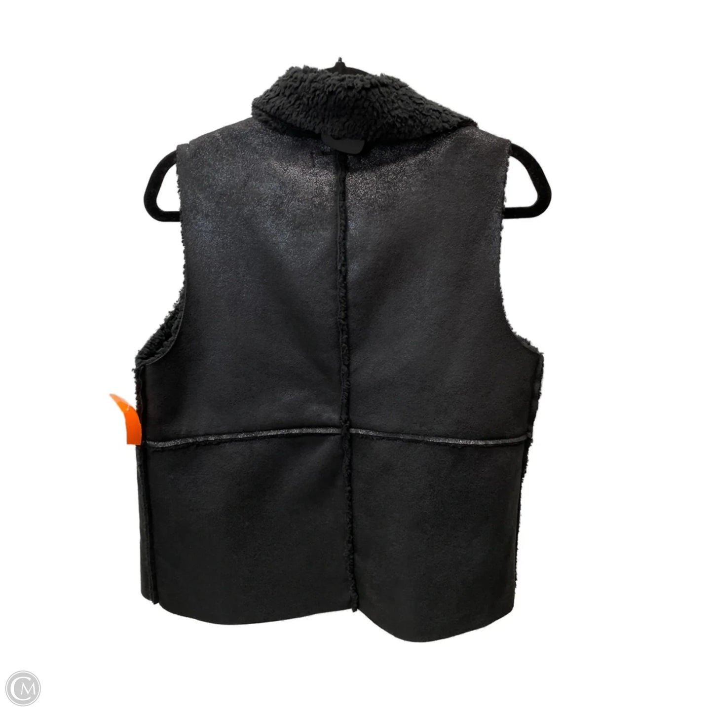 Vest Faux Fur & Sherpa By Jack In Black, Size: S
