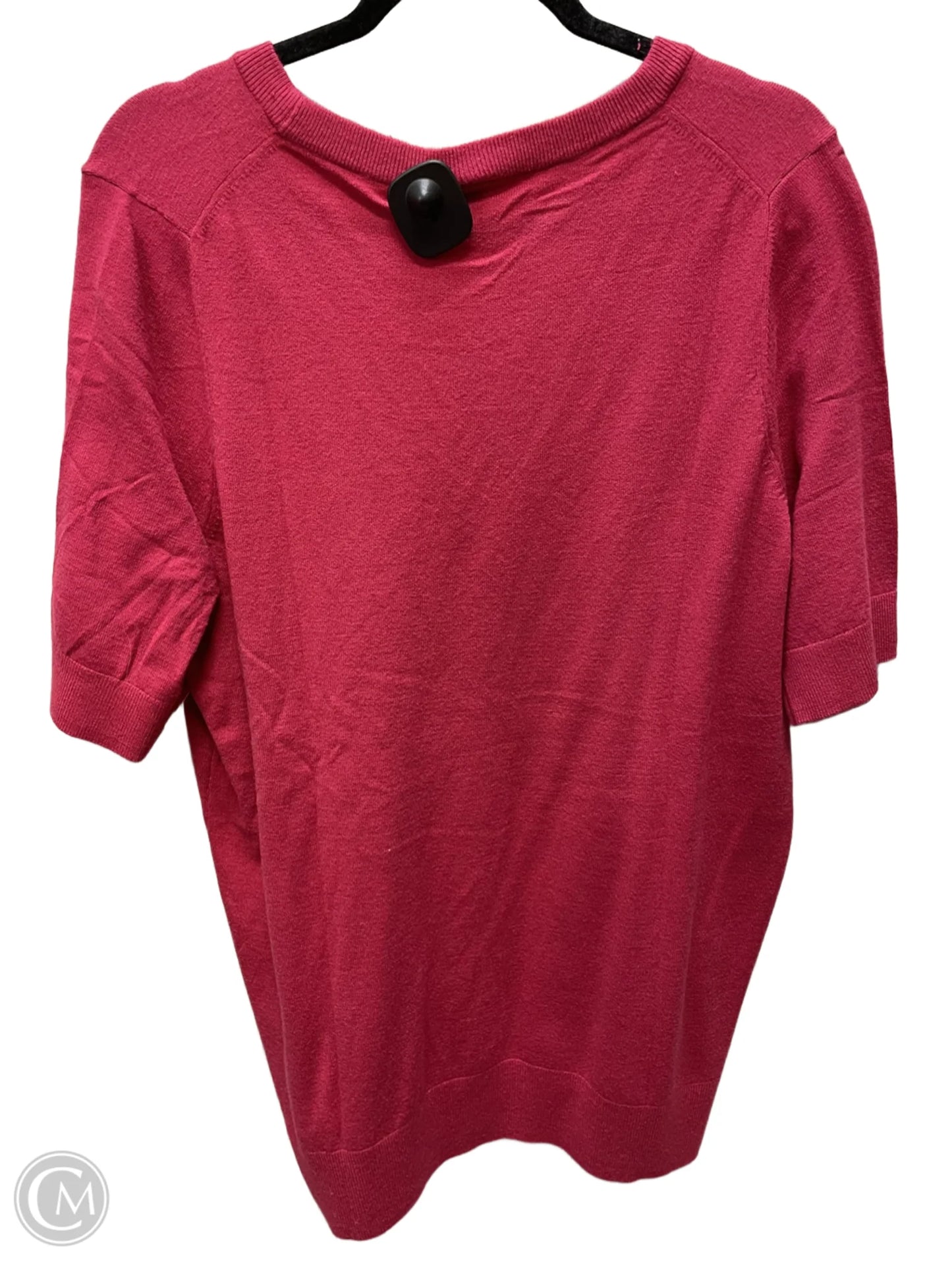 Sweater Short Sleeve By Torrid In Pink, Size: 2x