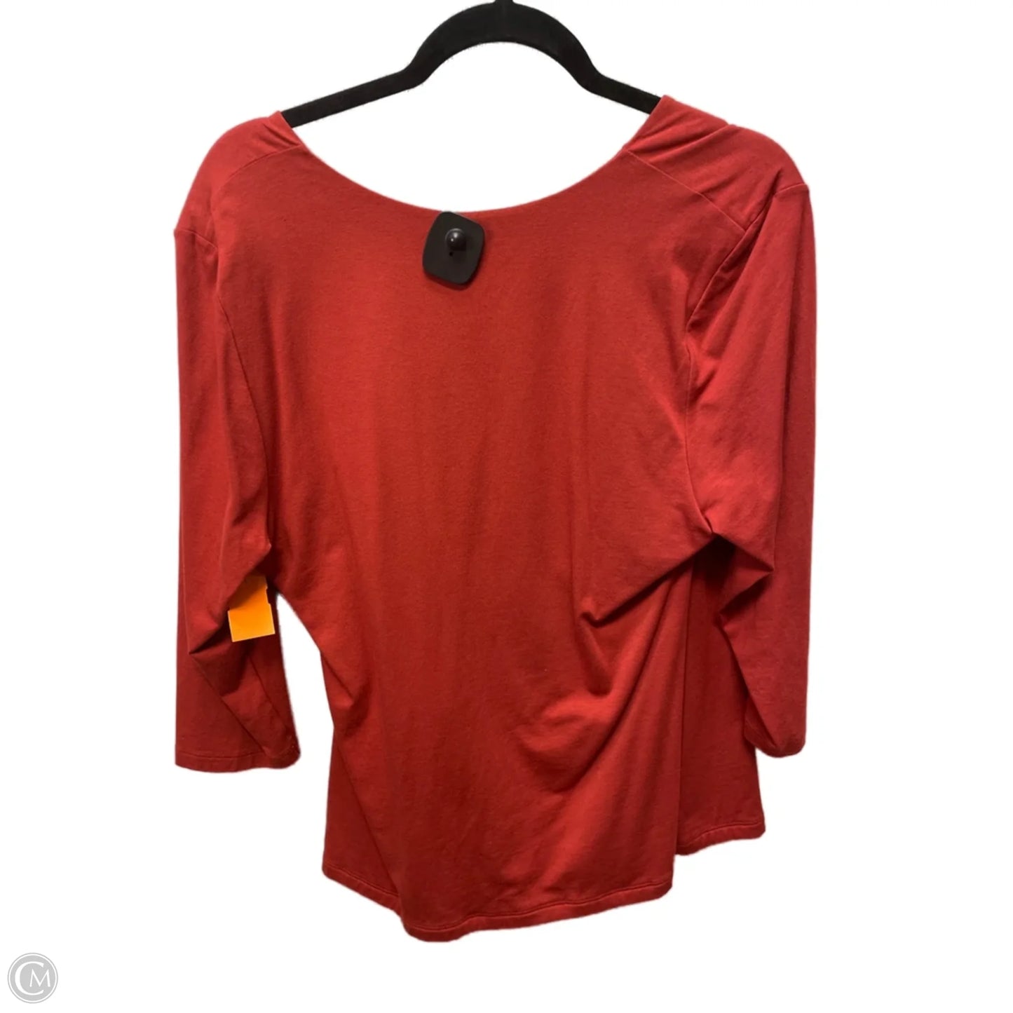 Top Long Sleeve By Soft Surroundings In Red, Size: Xl