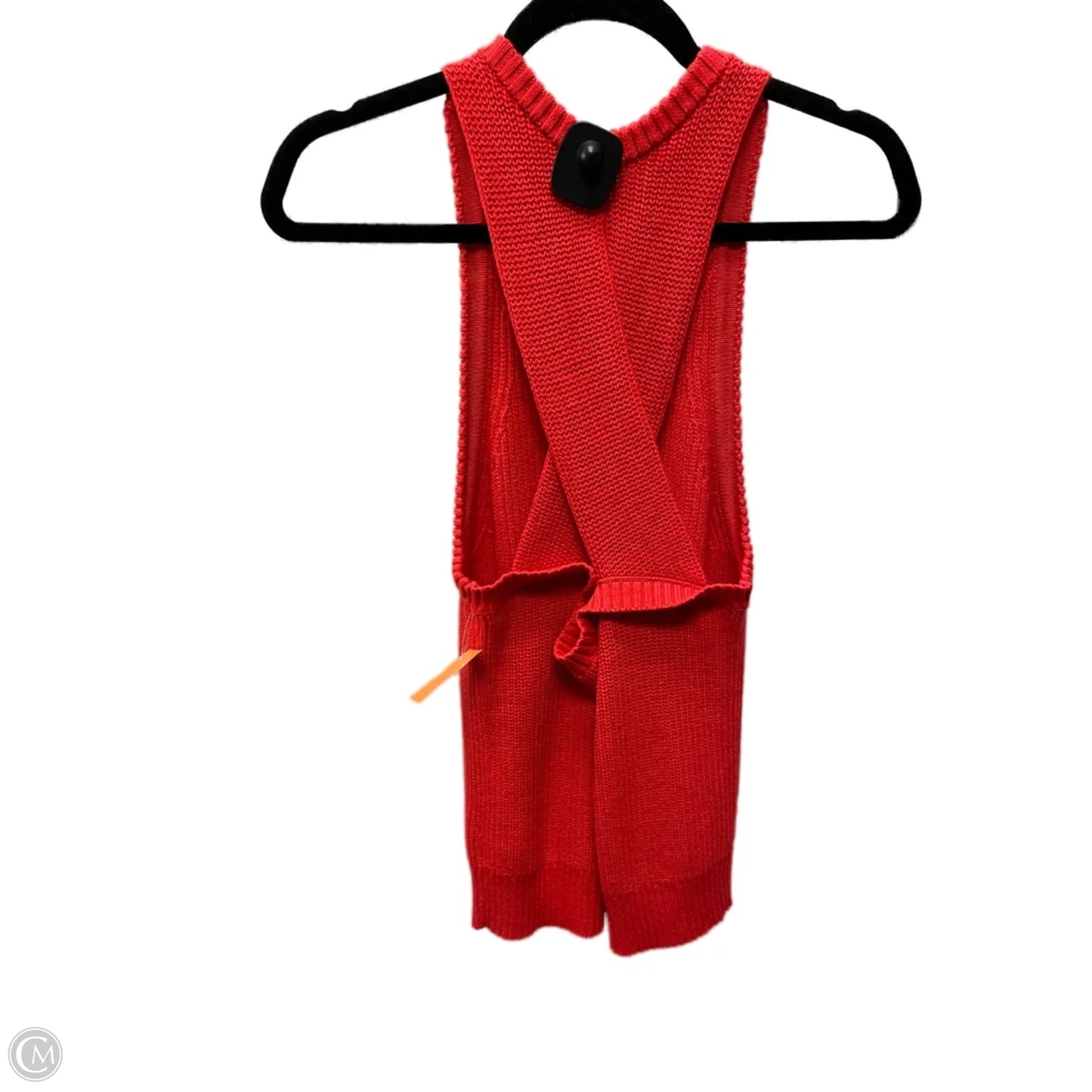 Sweater Short Sleeve By J. Crew In Red, Size: L