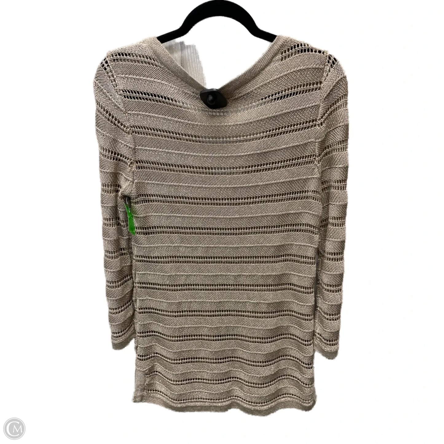 Sweater By Talbots In Gold, Size: S