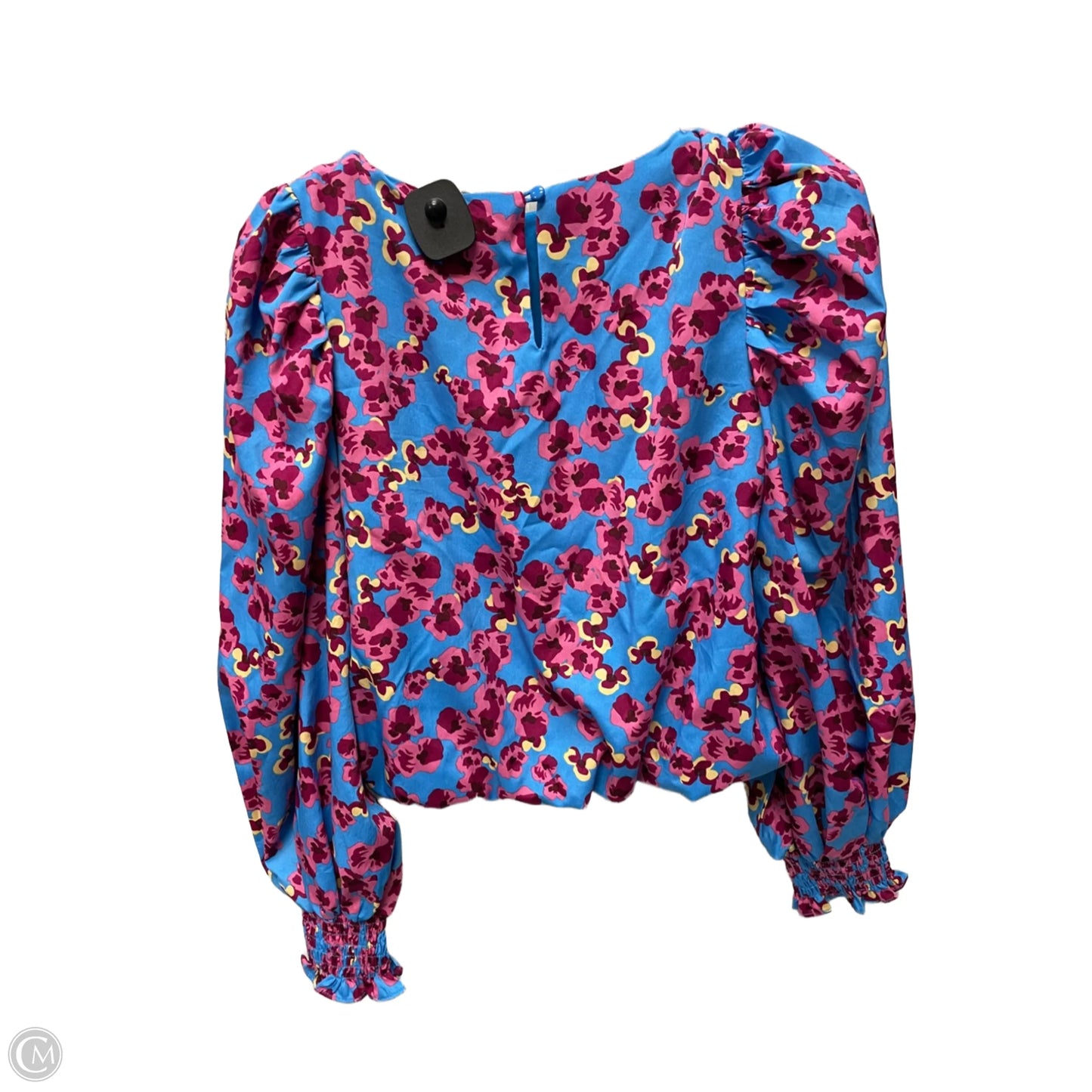 Top Long Sleeve By Joy Joy In Floral Print, Size: Xs