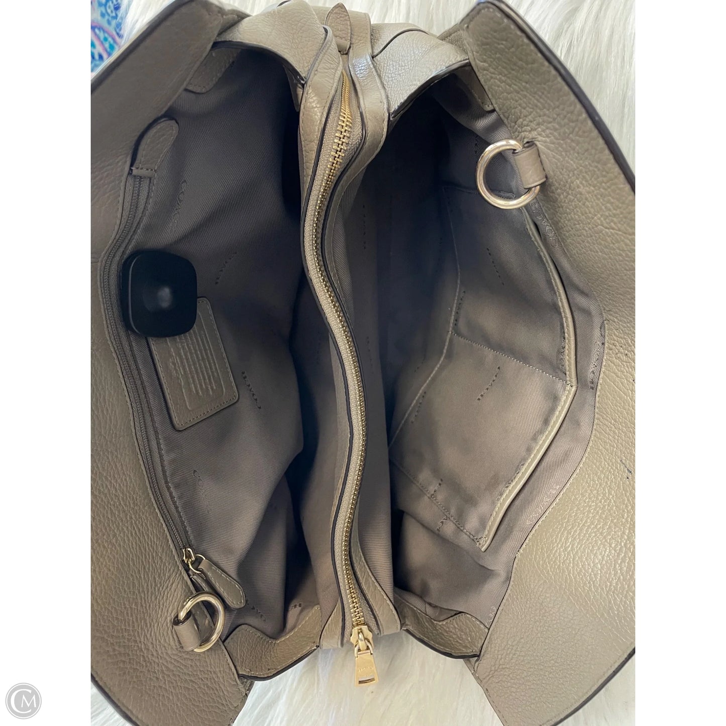 Handbag Designer By Coach, Size: Medium